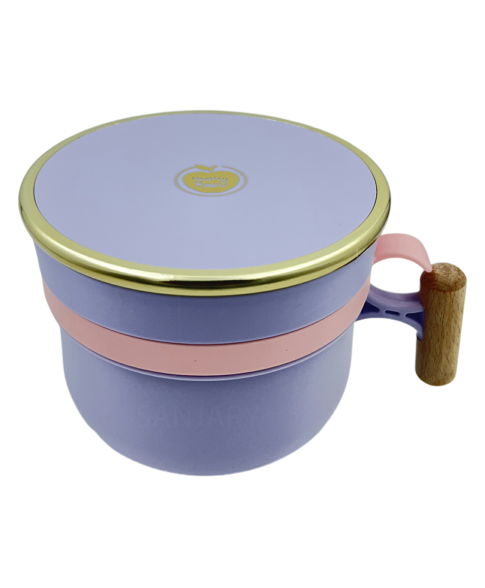 Sanjary Stainless Steel Flying Fugu Double Decker Lunch Box - 1020 ml - Color & Design May Vary-image-23