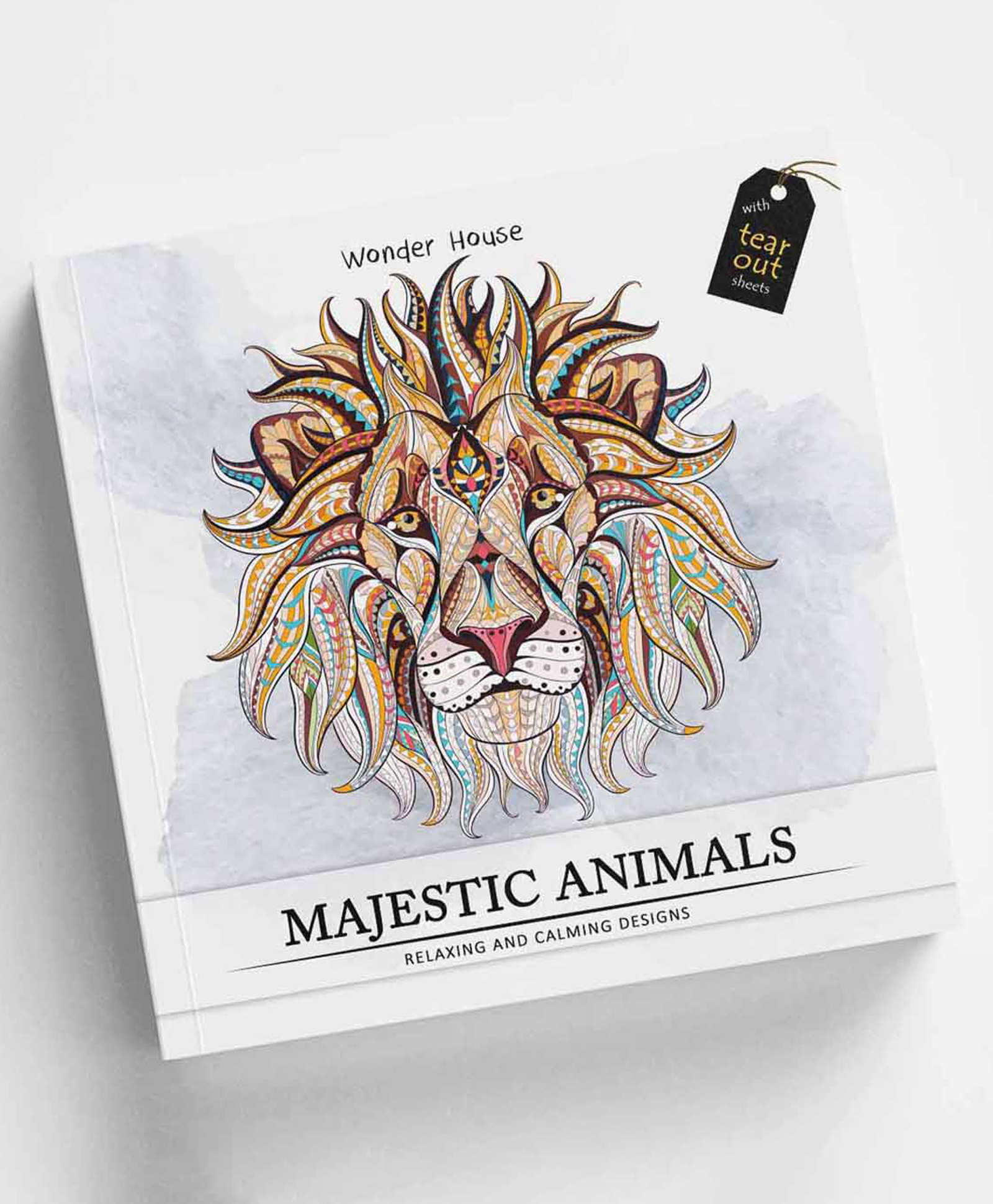 Majestic Animals Colouring Book- English-image-46