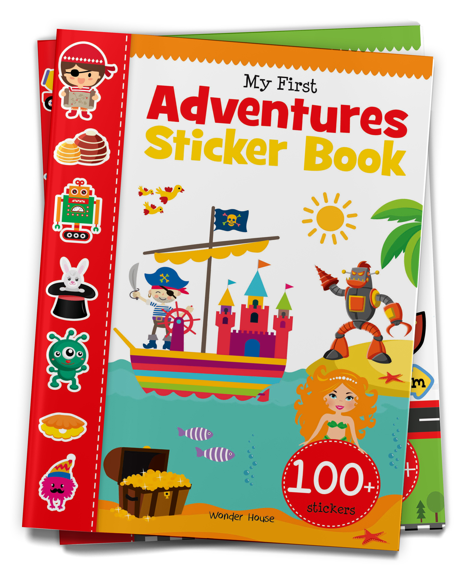 My First Adventures Sticker Book - English