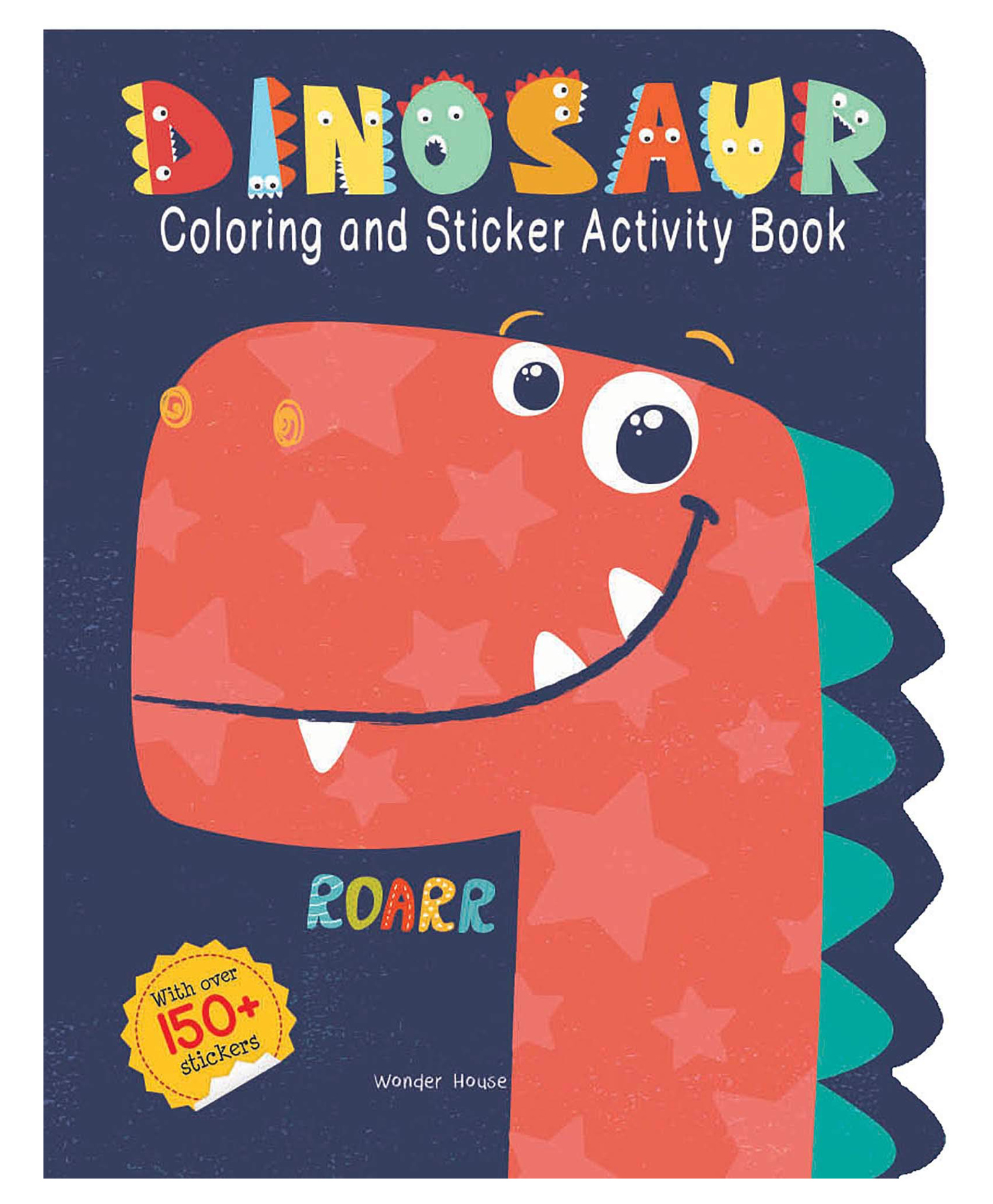 Dinosaurs - Coloring and Sticker Activity Book (With 150+ Stickers) - English-image-44