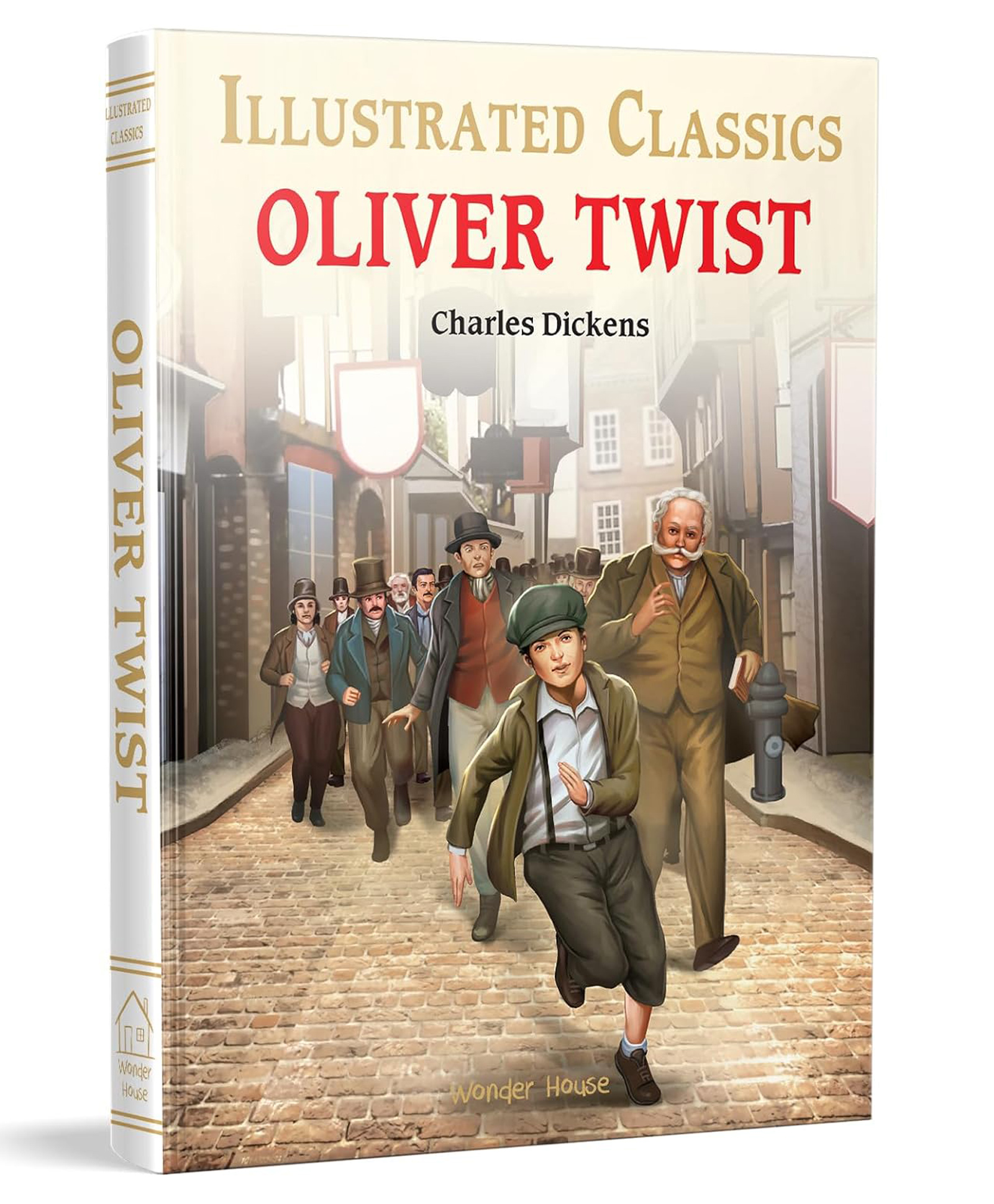 Oliver Twist : Illustrated Abridged Children Classic English Novel with Review Questions (Hardback)-image-24