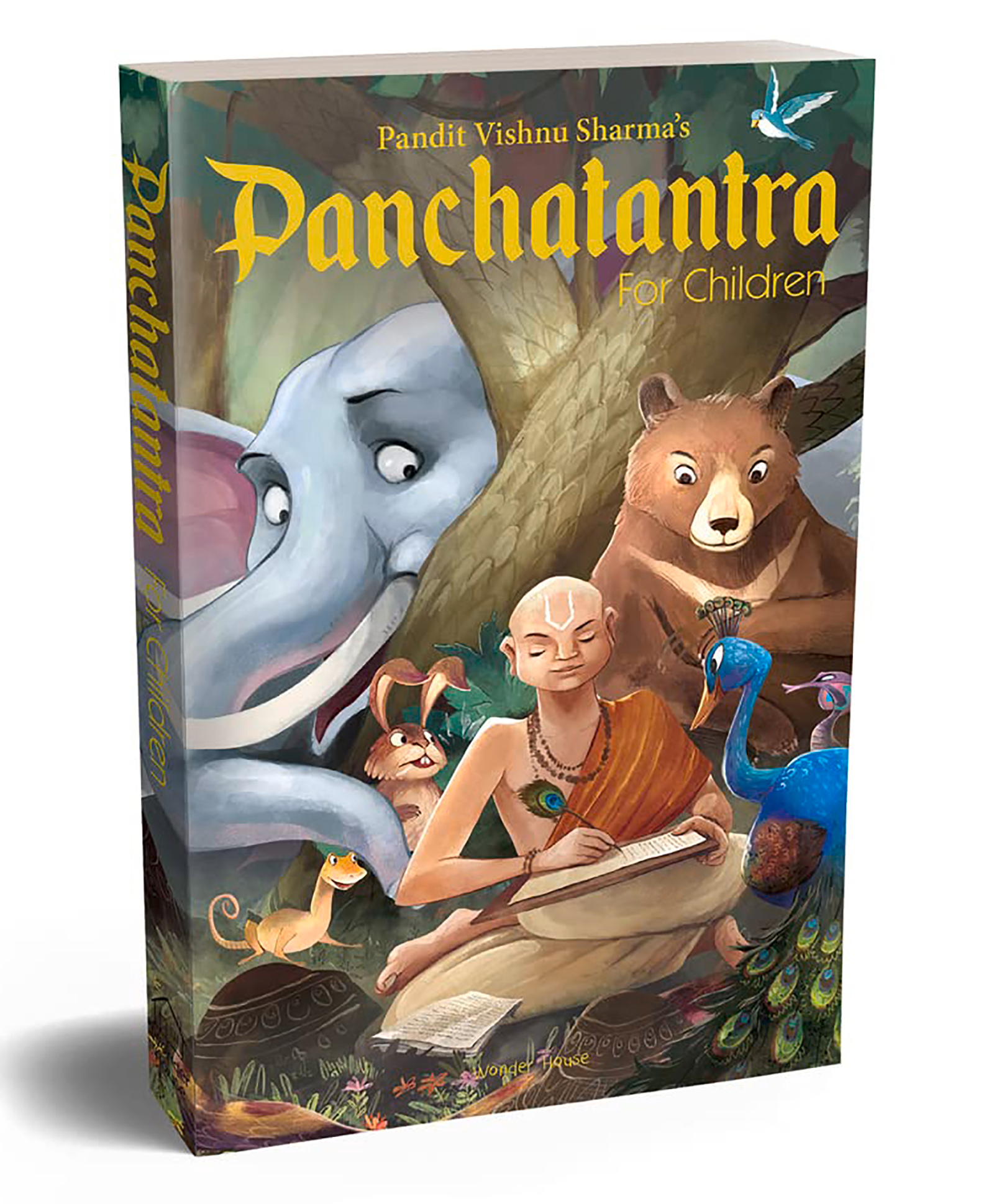 wonder house books Pandit Vishnu Sharma's Panchatantra for Children - English-picture-34