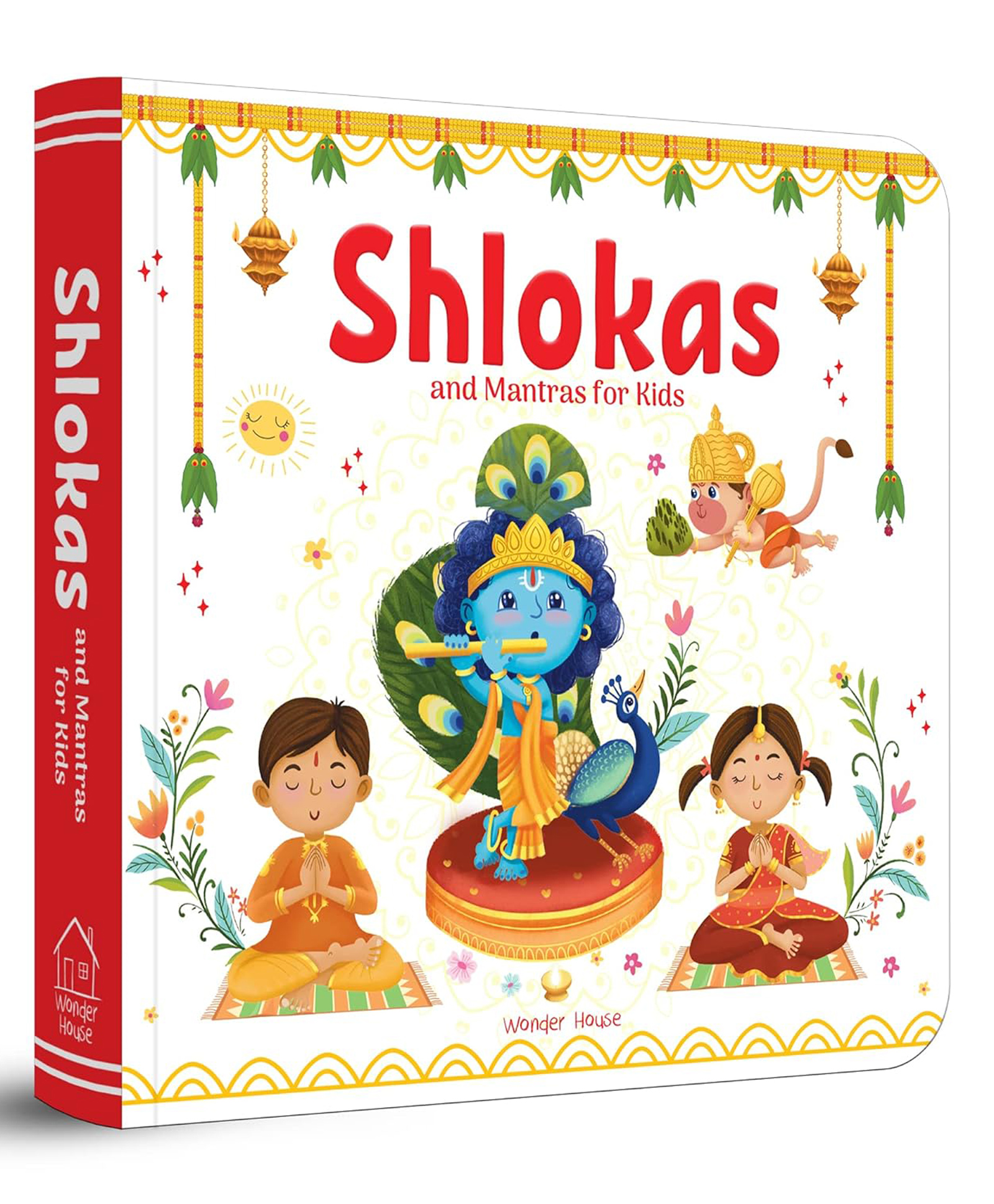 Wonder House Shlokas and Mantras For Kids - Illustrated Padded Board Book - Learn About India's Rich Culture and Tradition In Three Languages-image-39