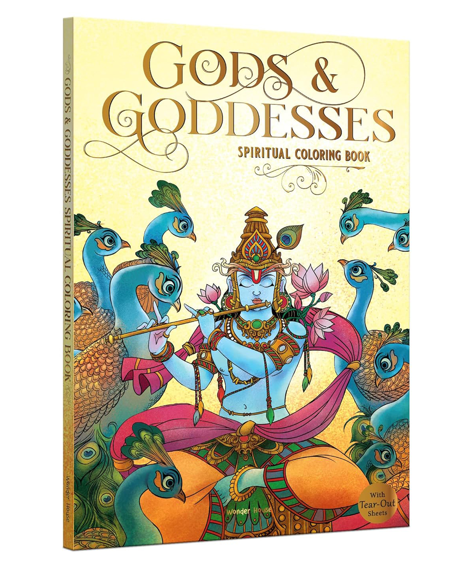 wonder house books Gods and Goddesses - Spiritual Coloring Book-picture-19