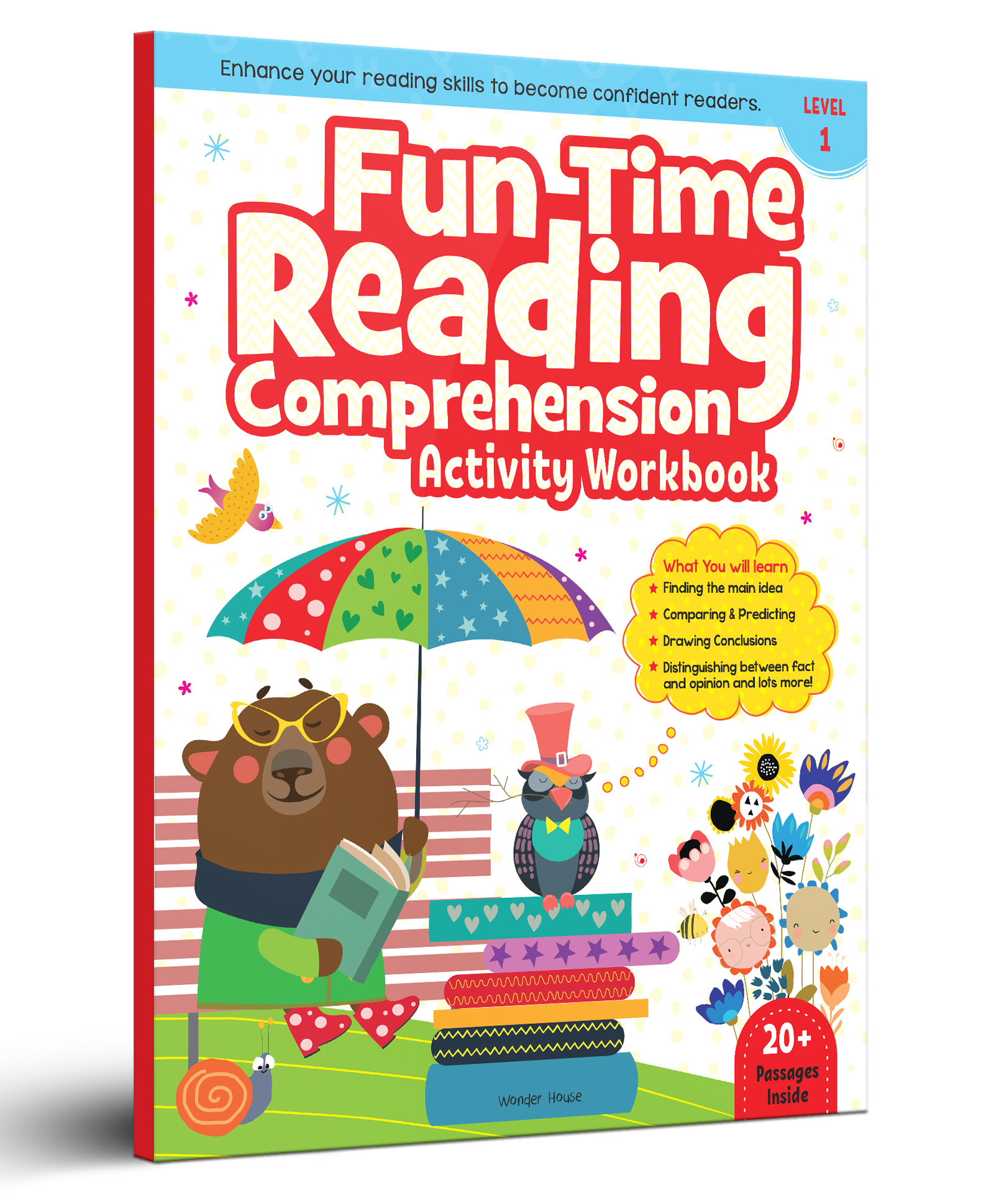 Fun Time Reading Comprehension - Activity Workbook For Children - Level 1-image-21