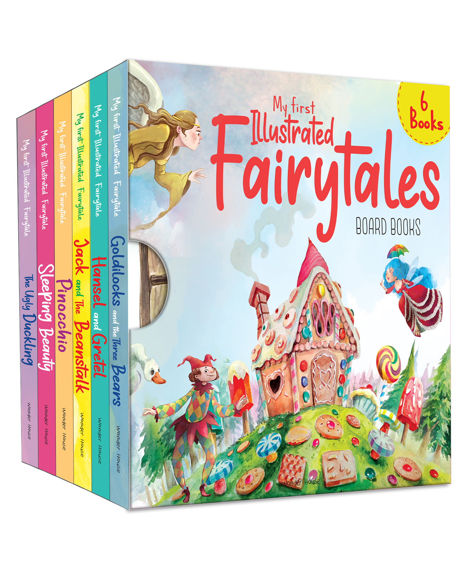 wonder house books My first Illustrated Fairytales (Set of 6 Books)-picture-33