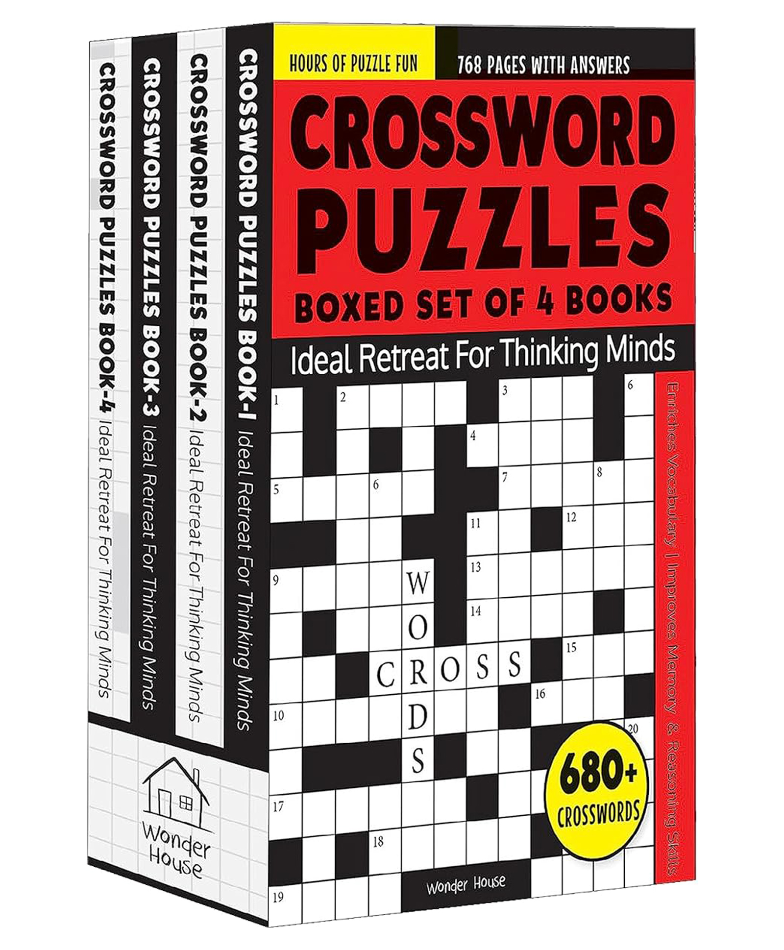 Crossword Puzzles Boxed Set (4 Books)-image-6