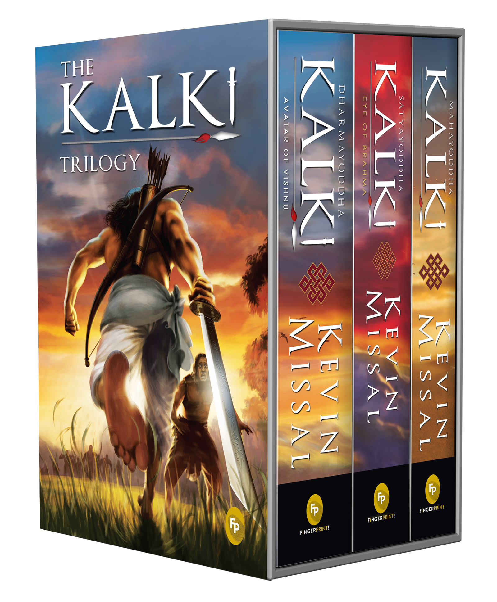 fingerprint The Kalki Trilogy (Set of 3 Books) - Avatar of Vishnu; Eye of Brahma; Sword of Shiva, Fiction (Box Set), Pack of-3-English-picture-17