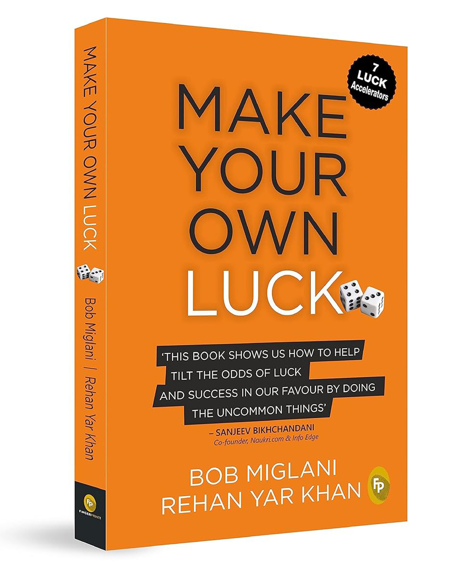 fingerprint Make Your Own Luck: How to Increase Your Odds of Success in Sales, Startups, Corporate Career and Life, Non-Fiction, Pack of-1-English-picture-7