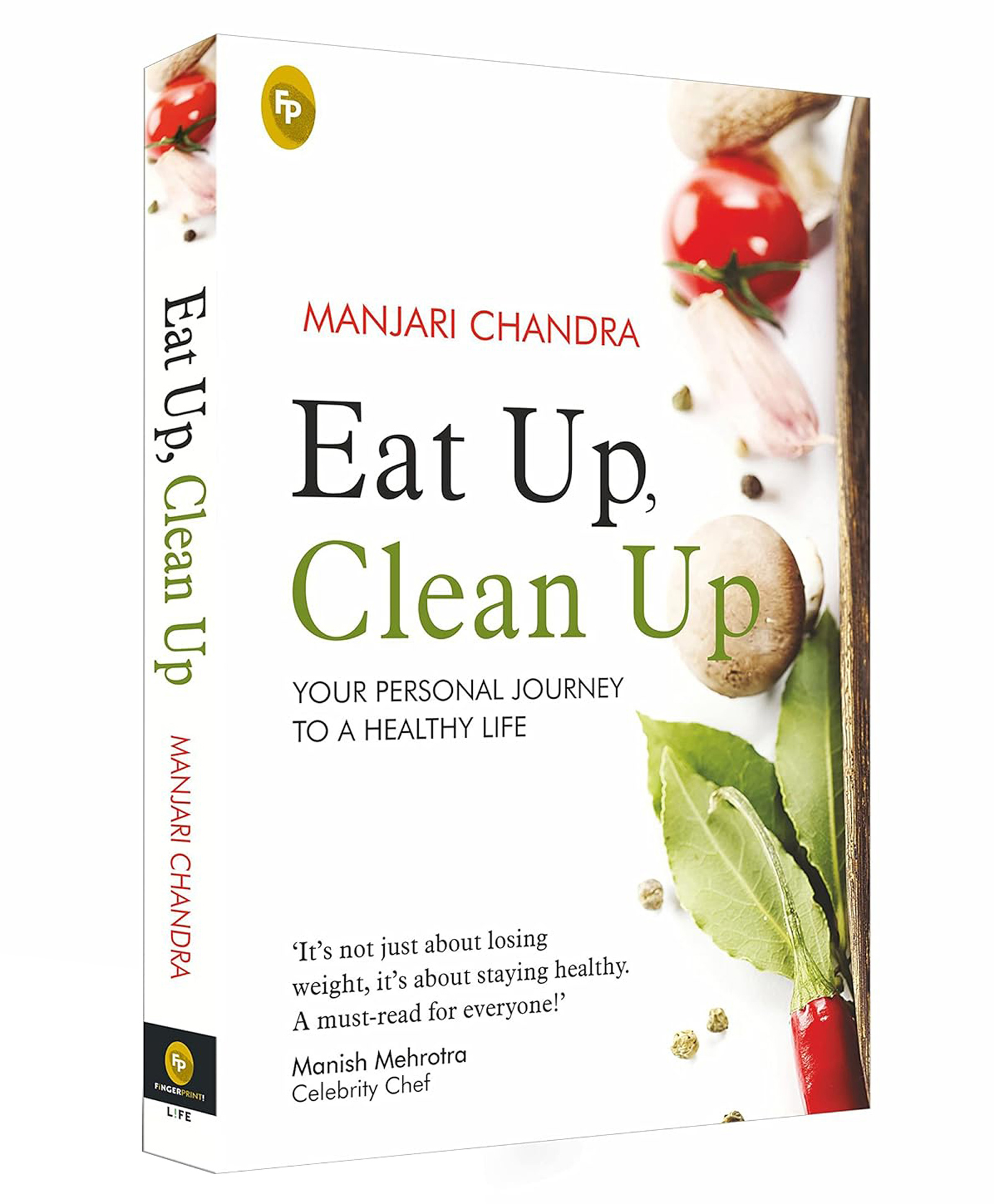 fingerprint Eat Up, Clean Up: Your Personal Journey to A Healthy Life, Non-Fiction, Pack of-1-English-picture-17