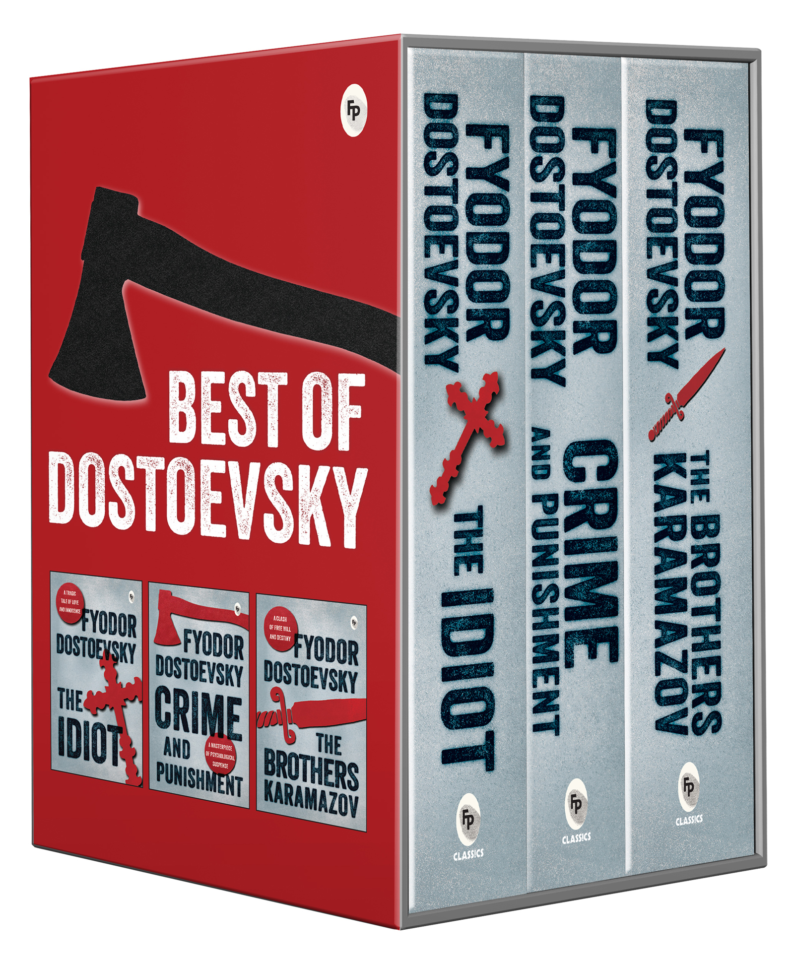 fingerprint The Best of Dostoevsky Boxed Set (Crime and Punishment, The Idiot, The Brothers Karamazov), Fiction, Pack of-3,English-picture-31