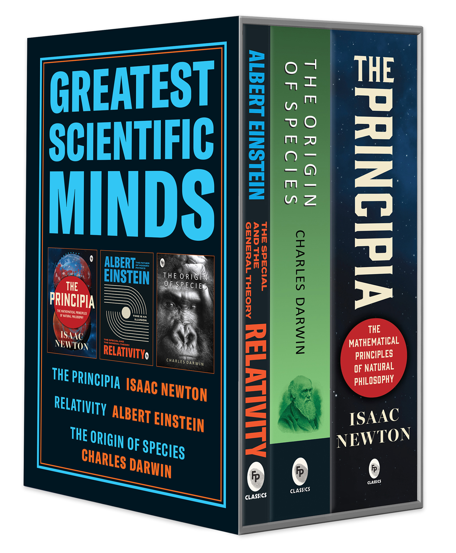 Greatest Scientific Minds (Boxed Set of 3): Charles Darwin, Albert Einstein, Isaac Newton -The Principia, Non-Fiction, Pack of-3-English-image-7
