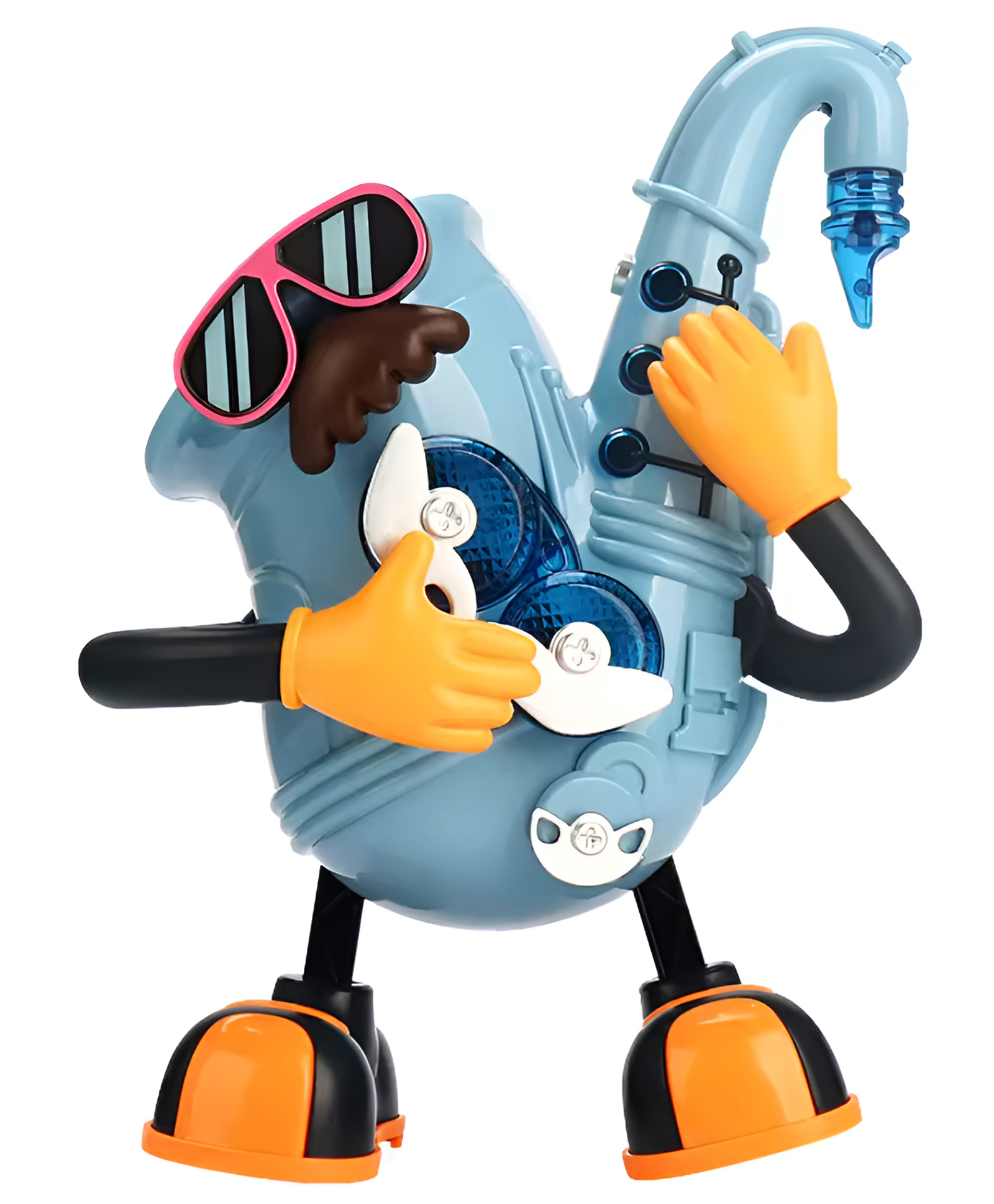 AKN TOYS Battery Operated Music Dancing Saxophone Toy Educational Boys Girls Children Rock Toys Instruments- PACK OF 1 - (COLOR MAY VARY )-picture-19