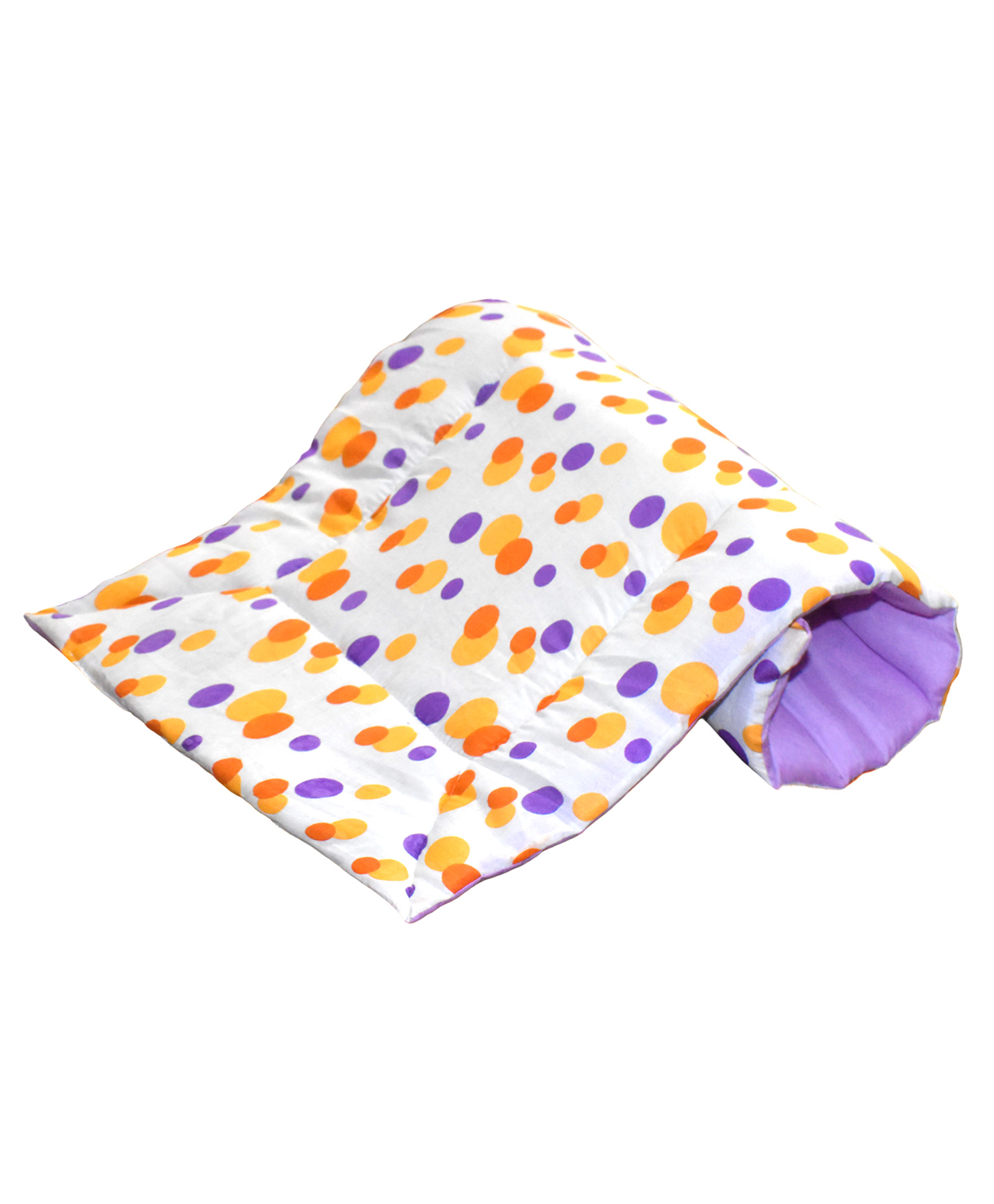 Vparents Preemiee New Born Baby Godadi Soft Cotton Baby godi Godari|Baby Bed|Crib Sheet|bedding set Orange-picture-29