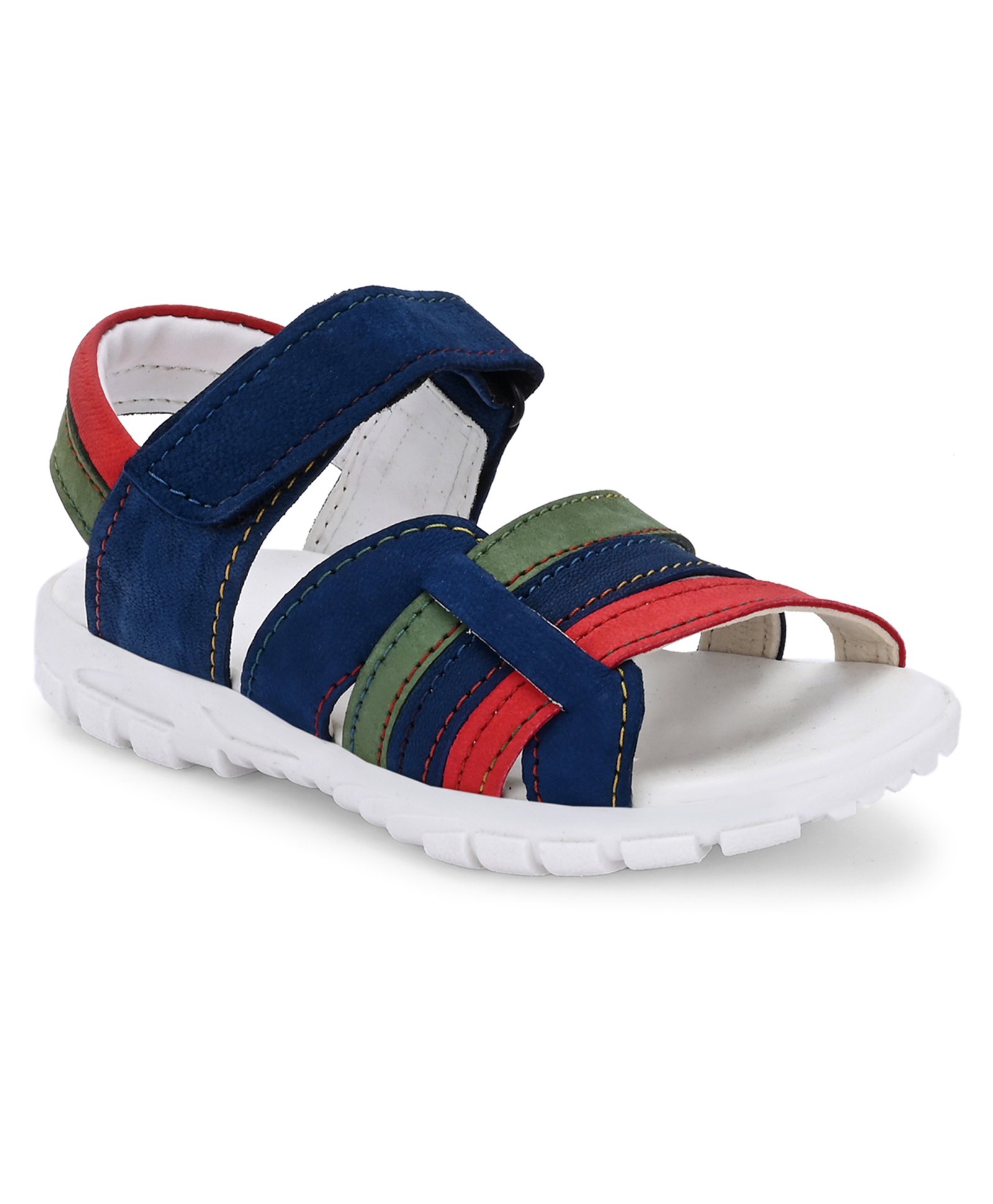 TUSKEY Colour Blocked Sandals - Blue-picture-22