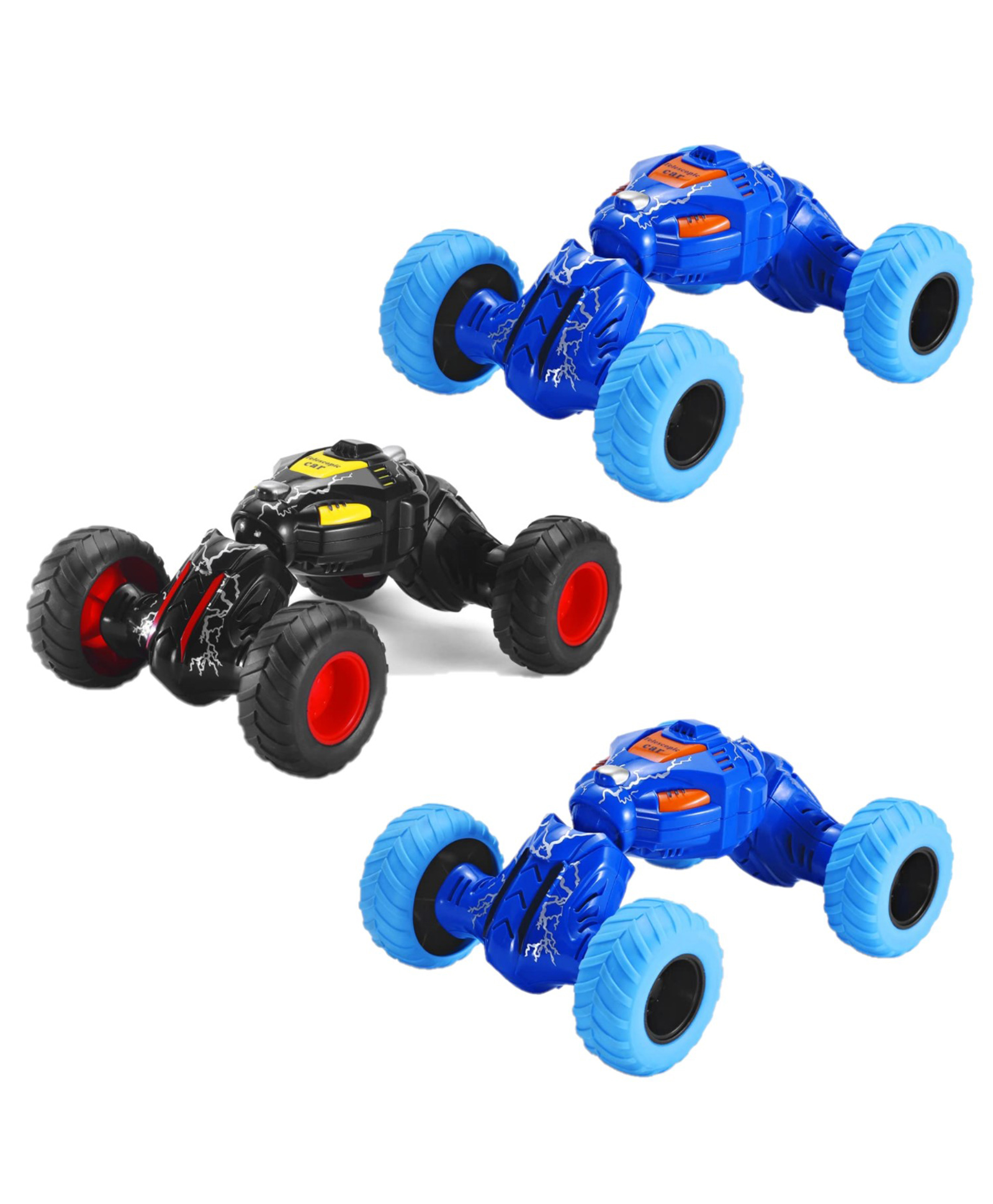 ADKD Friction Powered Monster Theme Telescopic Pull Back Car Toy Pack of 3 (Color May Vary)-picture-10