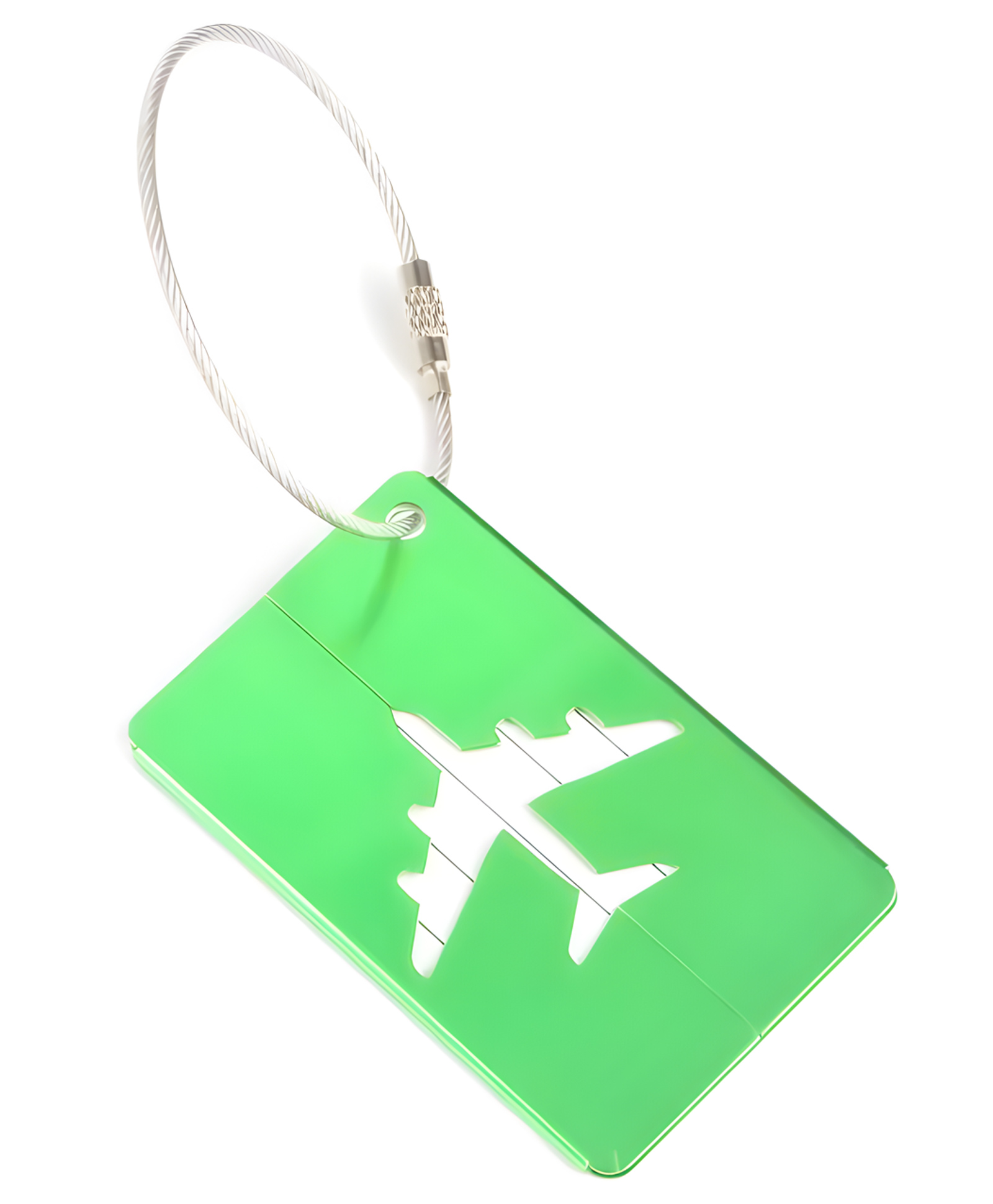 Cozy Vibes Colorful Boarding Metal Name Tag Aluminum Luggage Tags - Pack of 1 - Color May Vary-image-18
