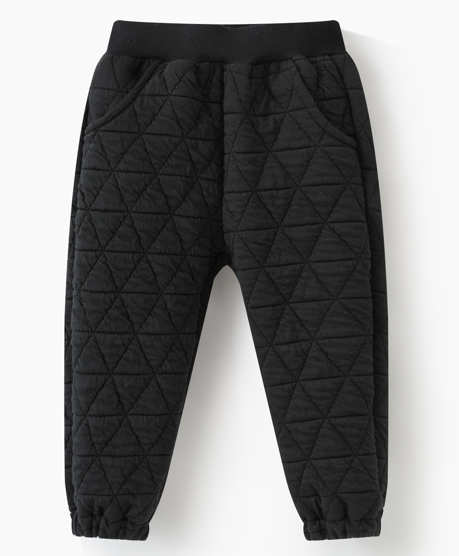 Kookie Kids Full Length Solid Lounge Pant - Black-picture-13