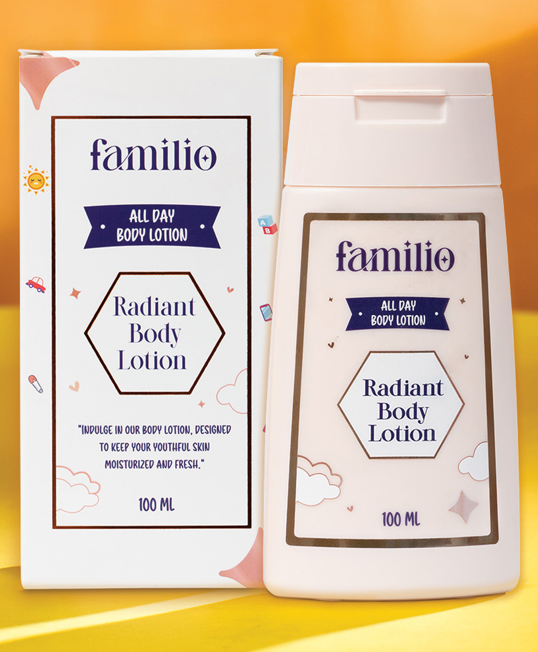 Familio Radiant Body Lotion- 100 ml-picture-22