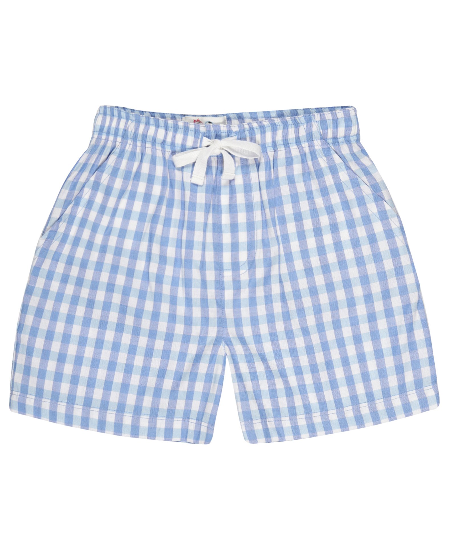 Young Birds Checked Shorts -  Baby Blue-picture-12