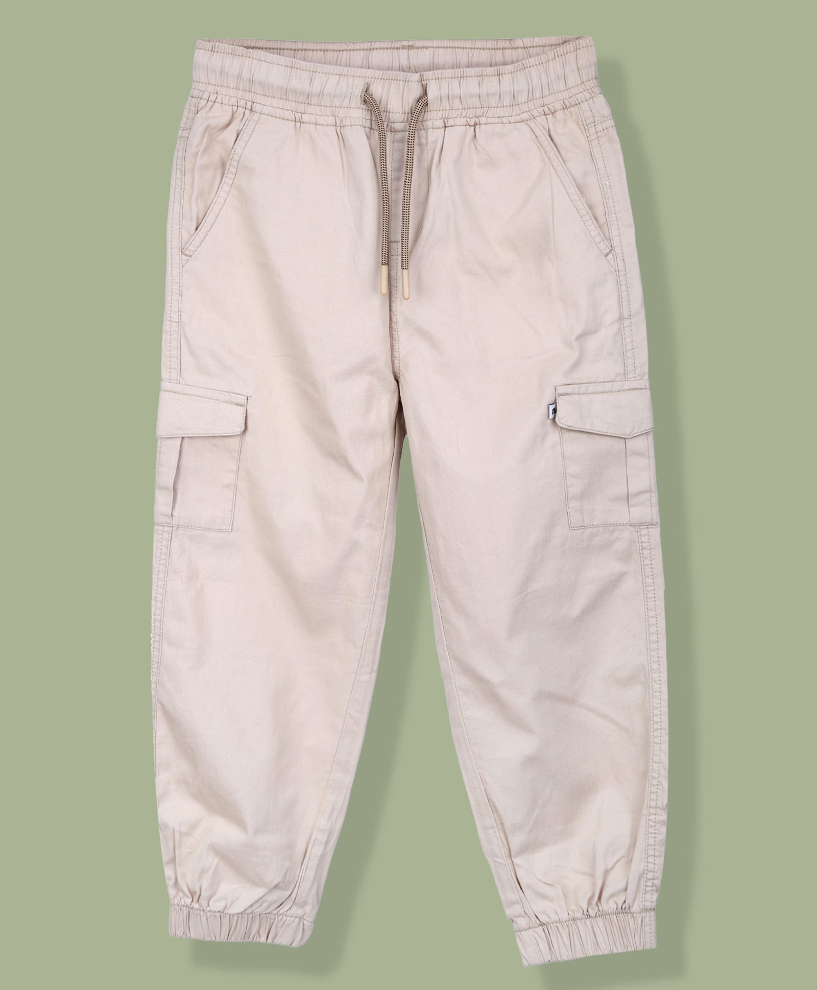 PURPLE UNITED KIDS Solid Trouser -Beige-picture-15