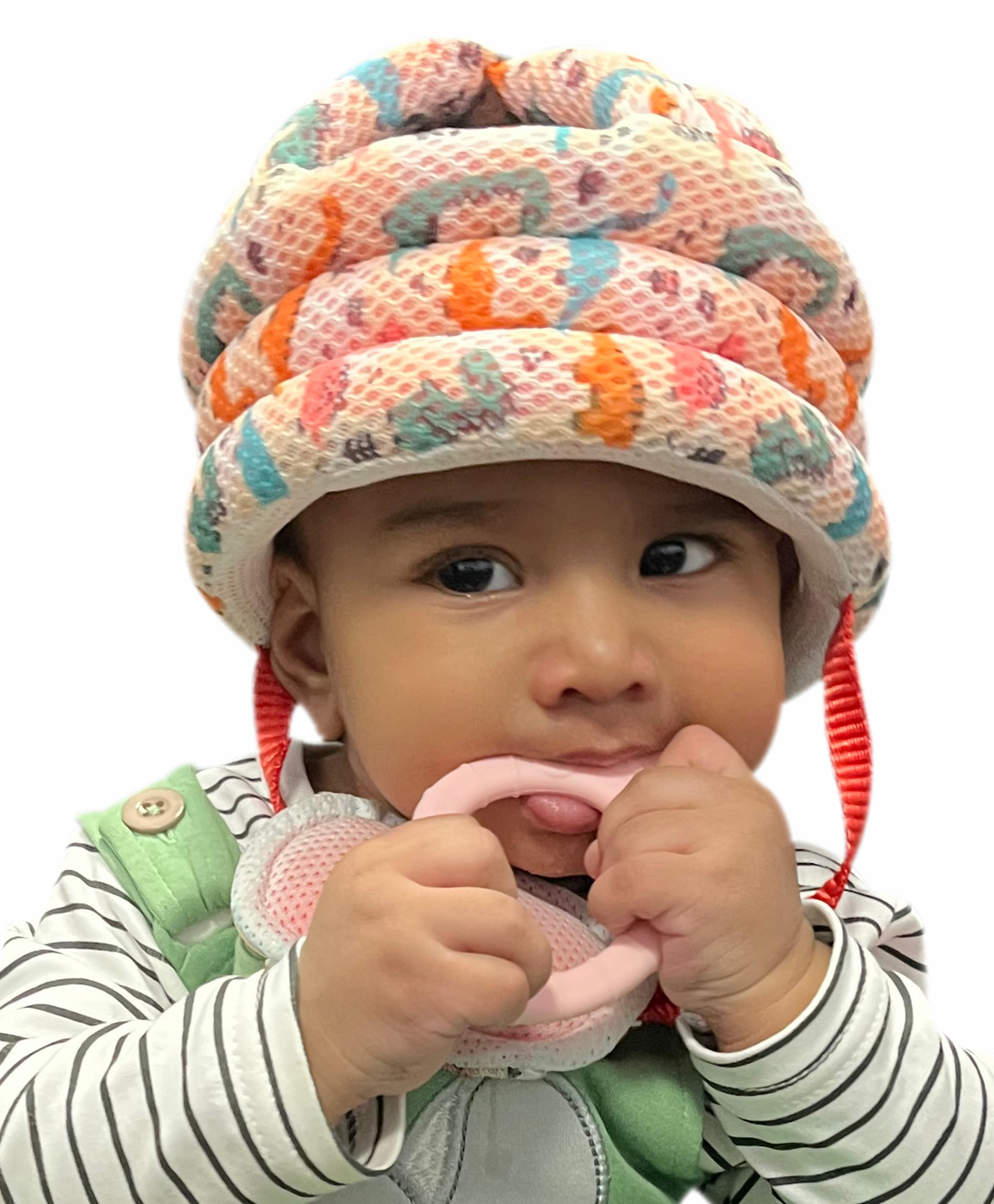 Motherly Padded Safety Baby Helmet for Bump-Free Protection (Dinosaur)-picture-12