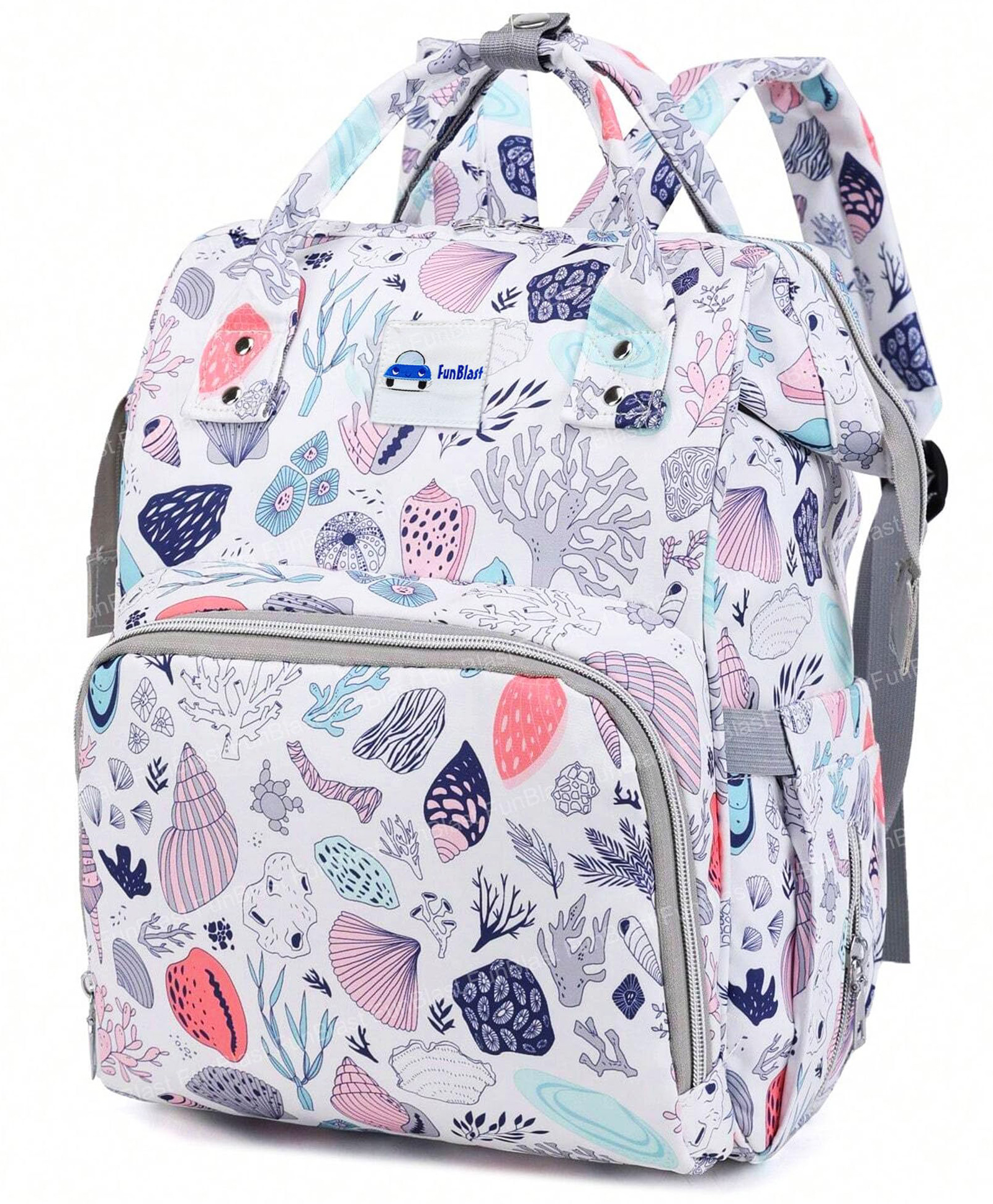 FunBlast Large Capacity Mother Bag with Multiple Pockets for Mothers  Sea World-picture-17