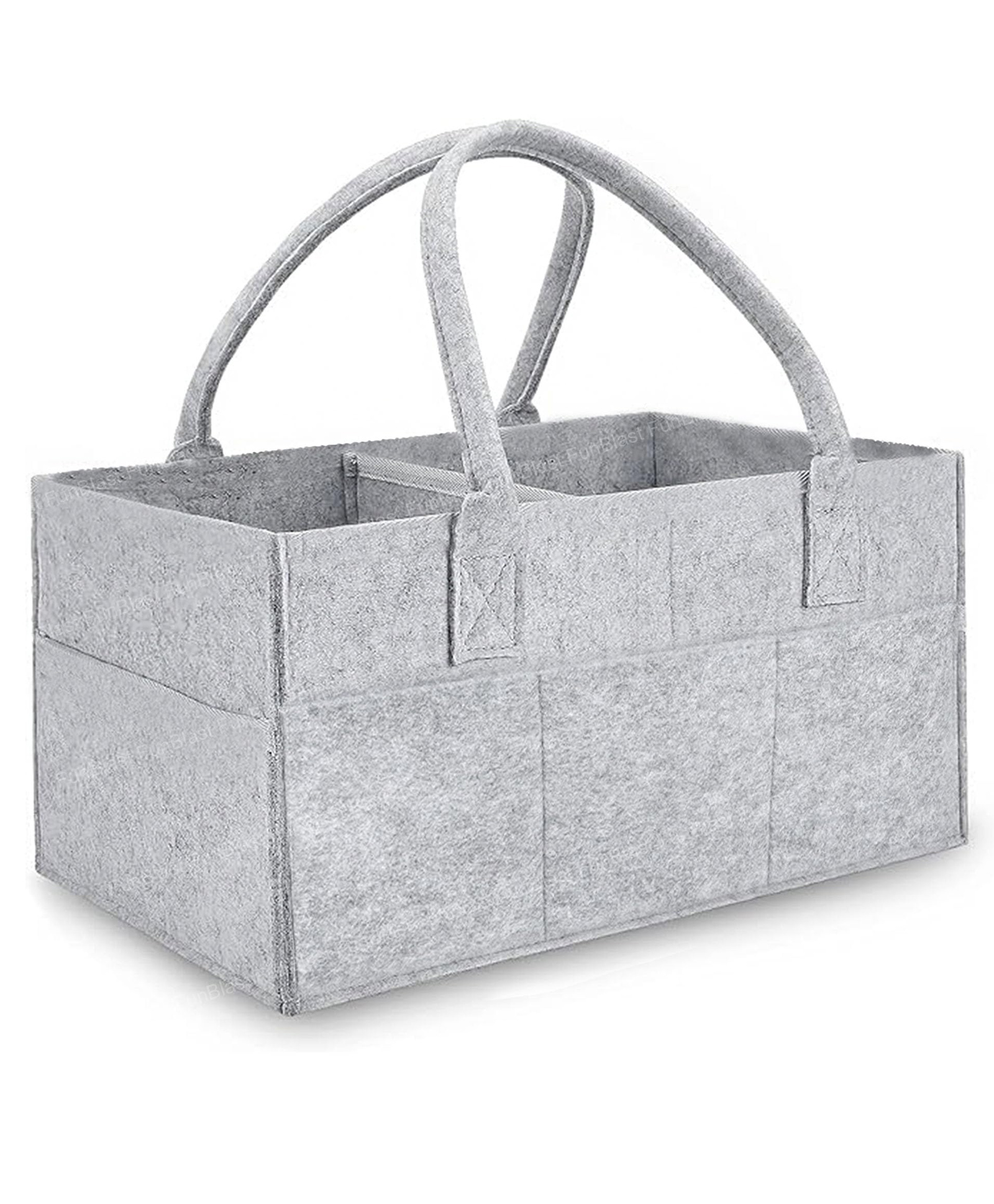 FunBlast Baby Essentials Organizer Diaper Bag for Mothers  Grey-image-13