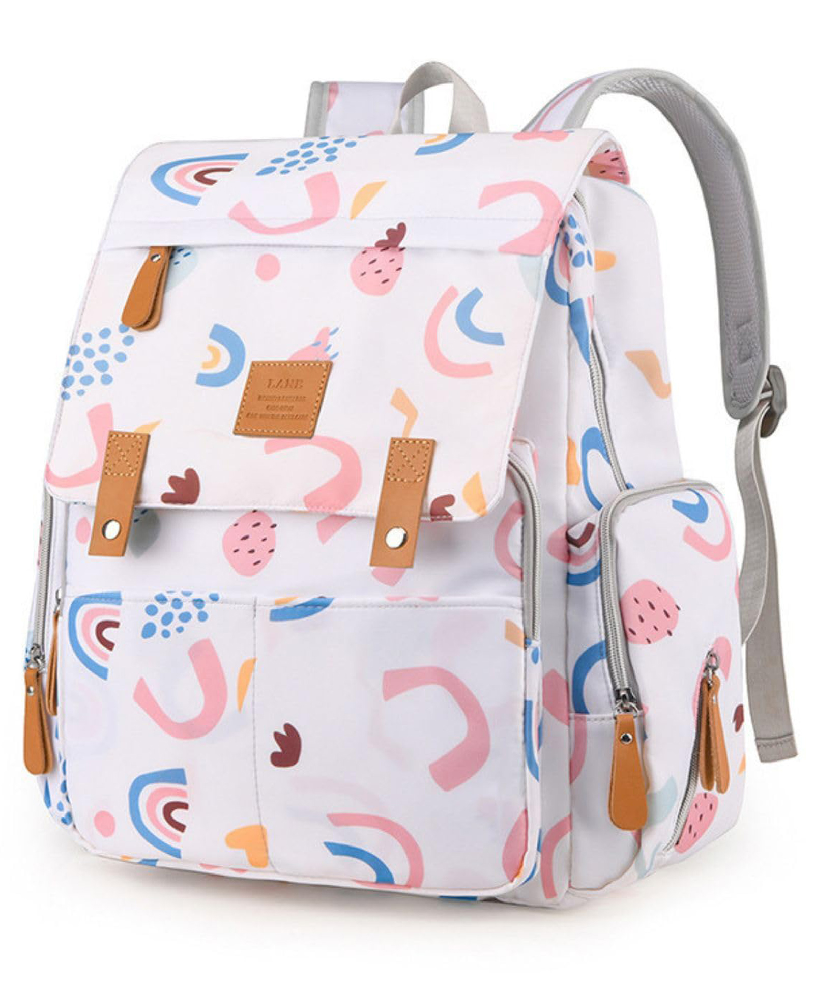 FunBlast Multifunctional Travel Mother Bag for Women  Multicolor-image-8