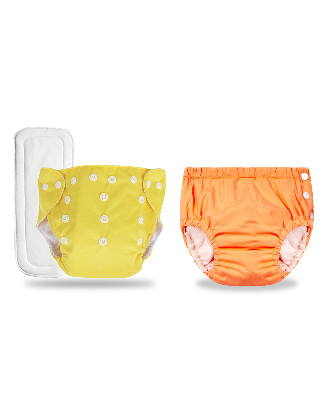Chinmay Kids Combo of Baby Swim Diaper Waterproof Reusable Leakproof Adjustable Pool Swimsuit & Adjustable Size Baby Cloth Button Diaper Washable/Reusable Nappies for Infants With White Insert-picture-37