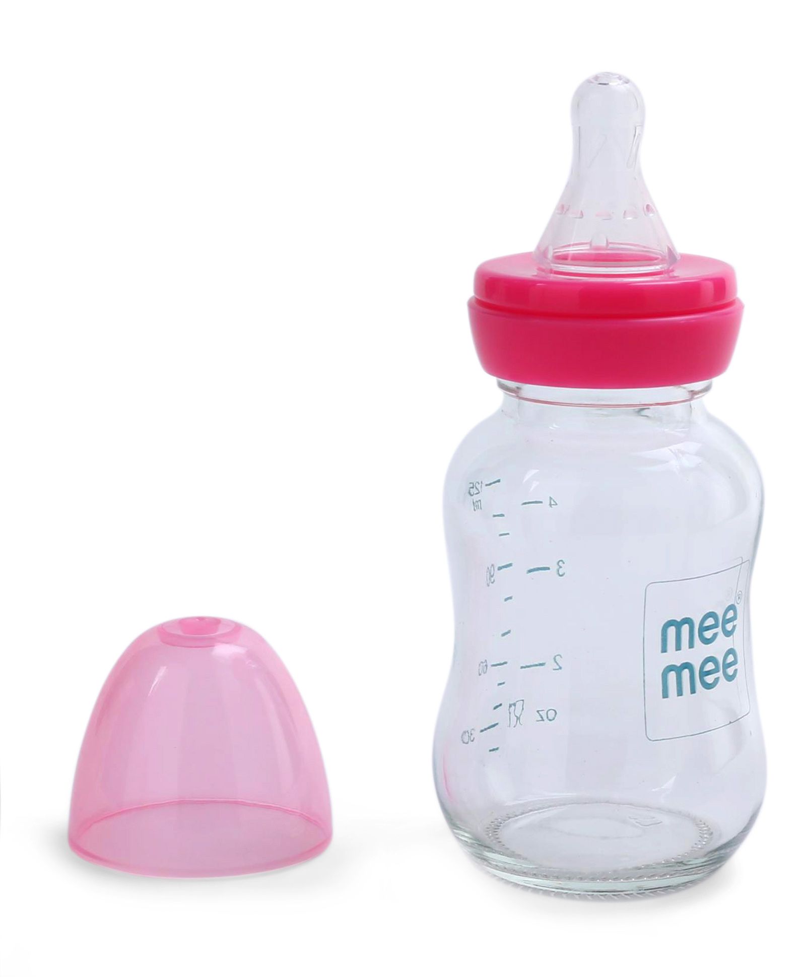 mee mee glass feeding bottle 120ml