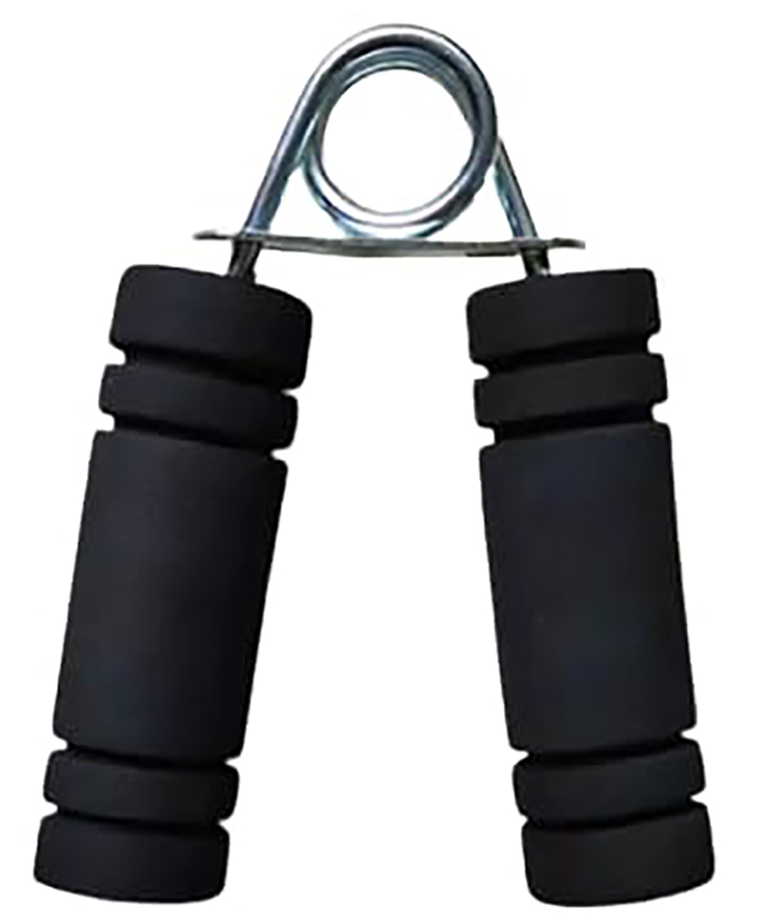 MOMISY Foam Hand Grip Strengthener/Training/Hand Exercise/Hand Gripper/Forearm Exerciser for Finger Exercise/Gym Workout Equipment to Use in Home and Gym (Black)-image-2
