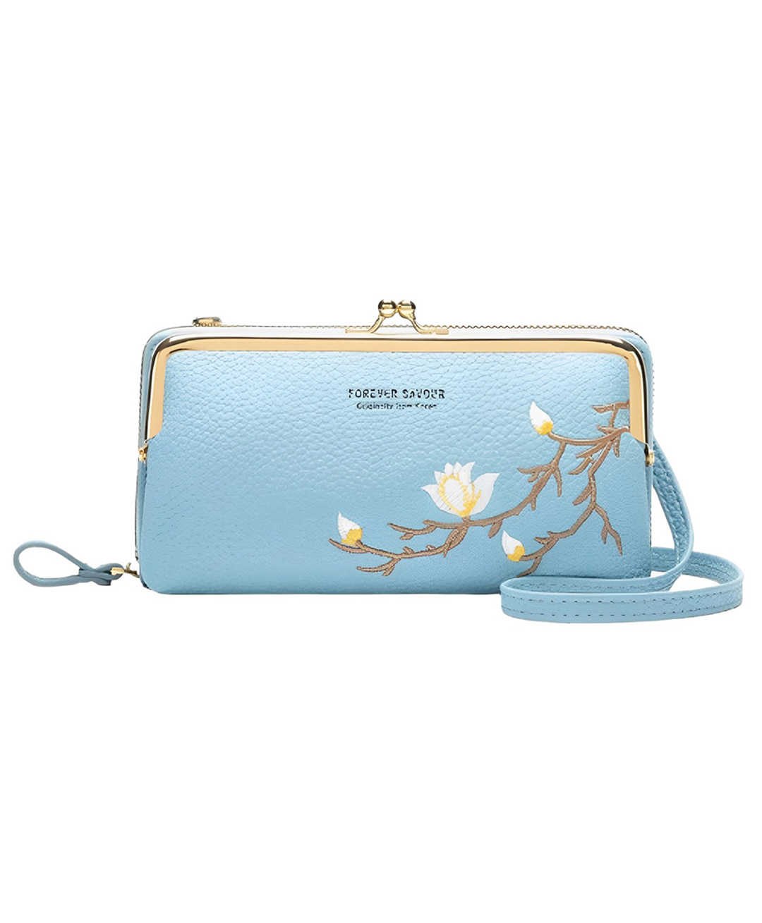 MOMISY Multi-Function Crossbody Bags for Women Mobile Purse Cell Phone Pouch with Adjustable Wide Strap Holder Pocket Small Purse Wallets Sling Bag Mini Shoulder Bags for Ladies Girls (Blue)-image-22