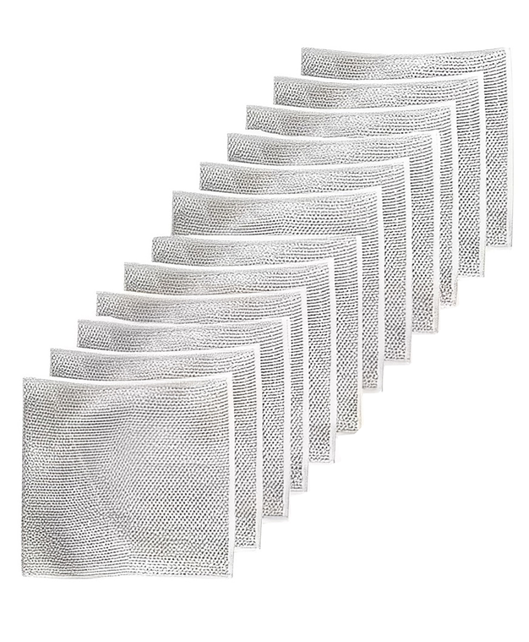 MOMISY Non-Scratch Dish cloth, Multipurpose Dishwashing Rags for Wet and Dry, Easy Rinsing, Reusable, Cleaning Cloth for Kitchen, Sinks-Double Layer (12)-image-31