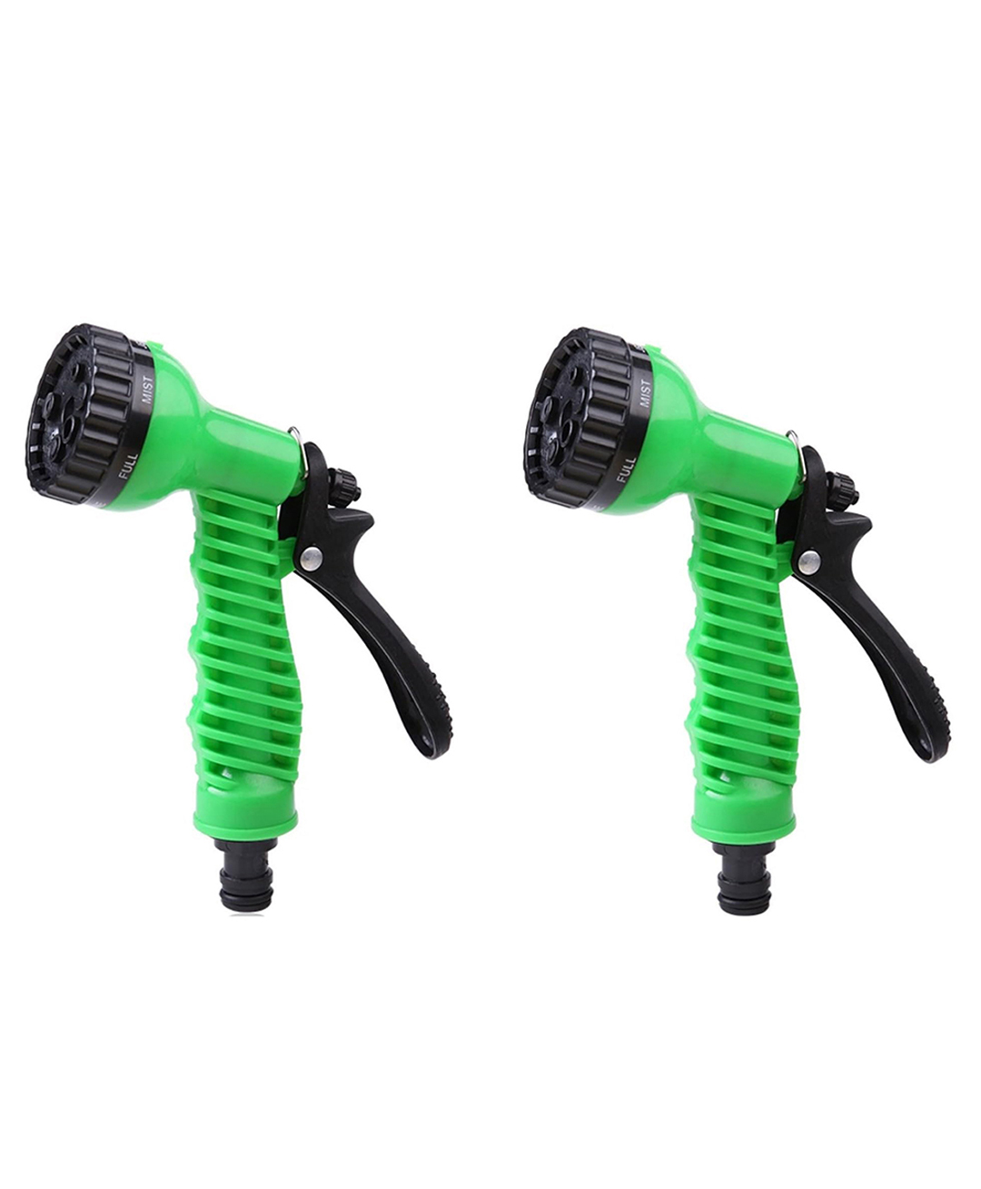 MOMISY 7 Adjustable Pattern High Pressure Garden Hose Nozzle Water Spray Gun Gardening Car Tiles Bike Washing Gun (2, Green)-image-5