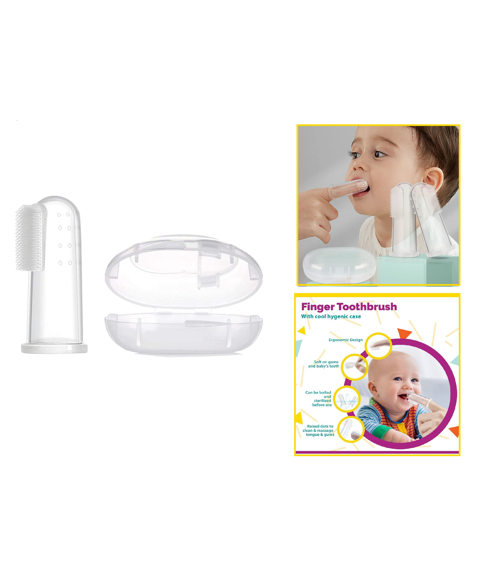 INPOUT Finger Toothbrush for Gentle Cleaning-picture-31