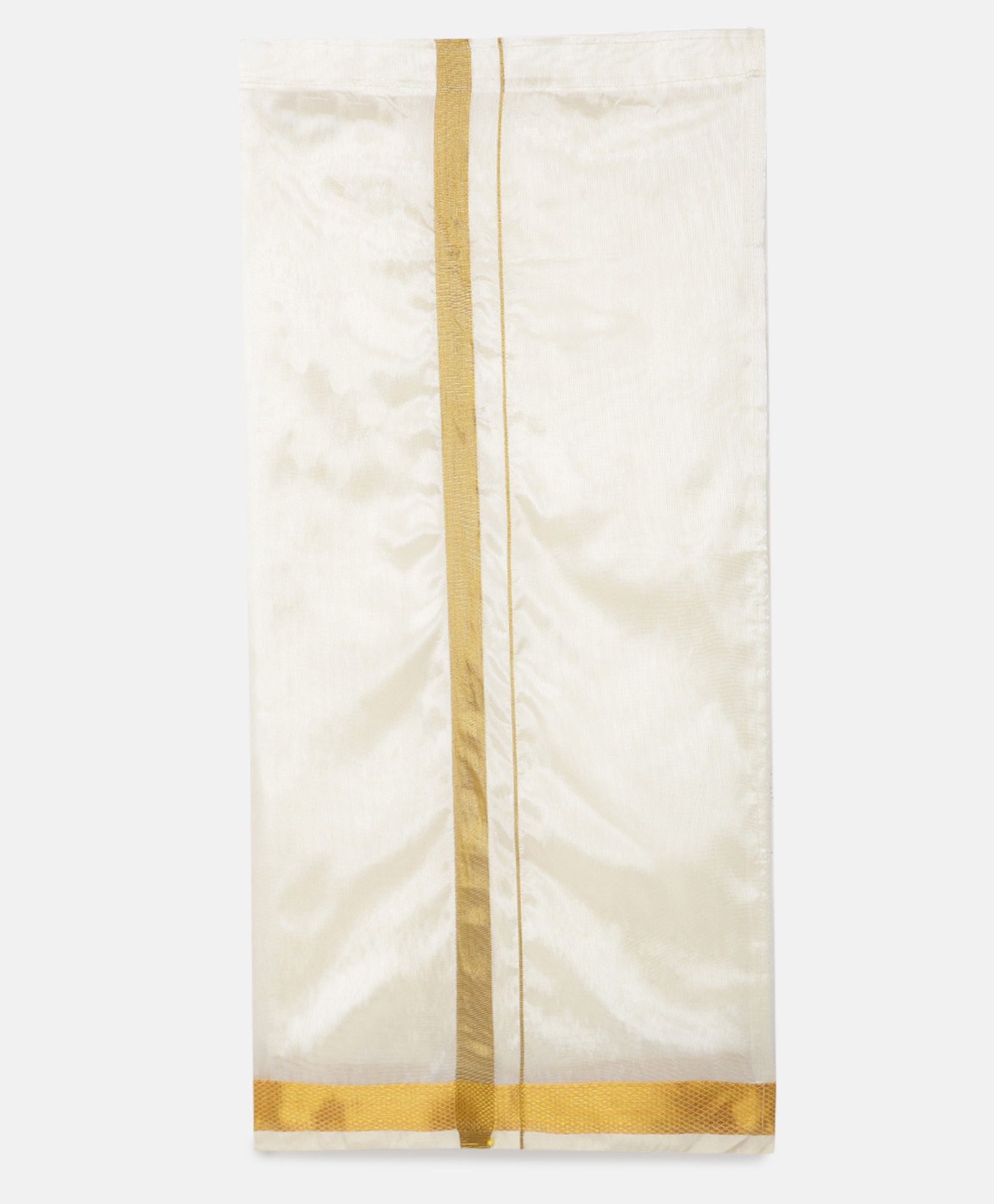 THANGAMAGAN Cotton Dhoti - Ivory-picture-20