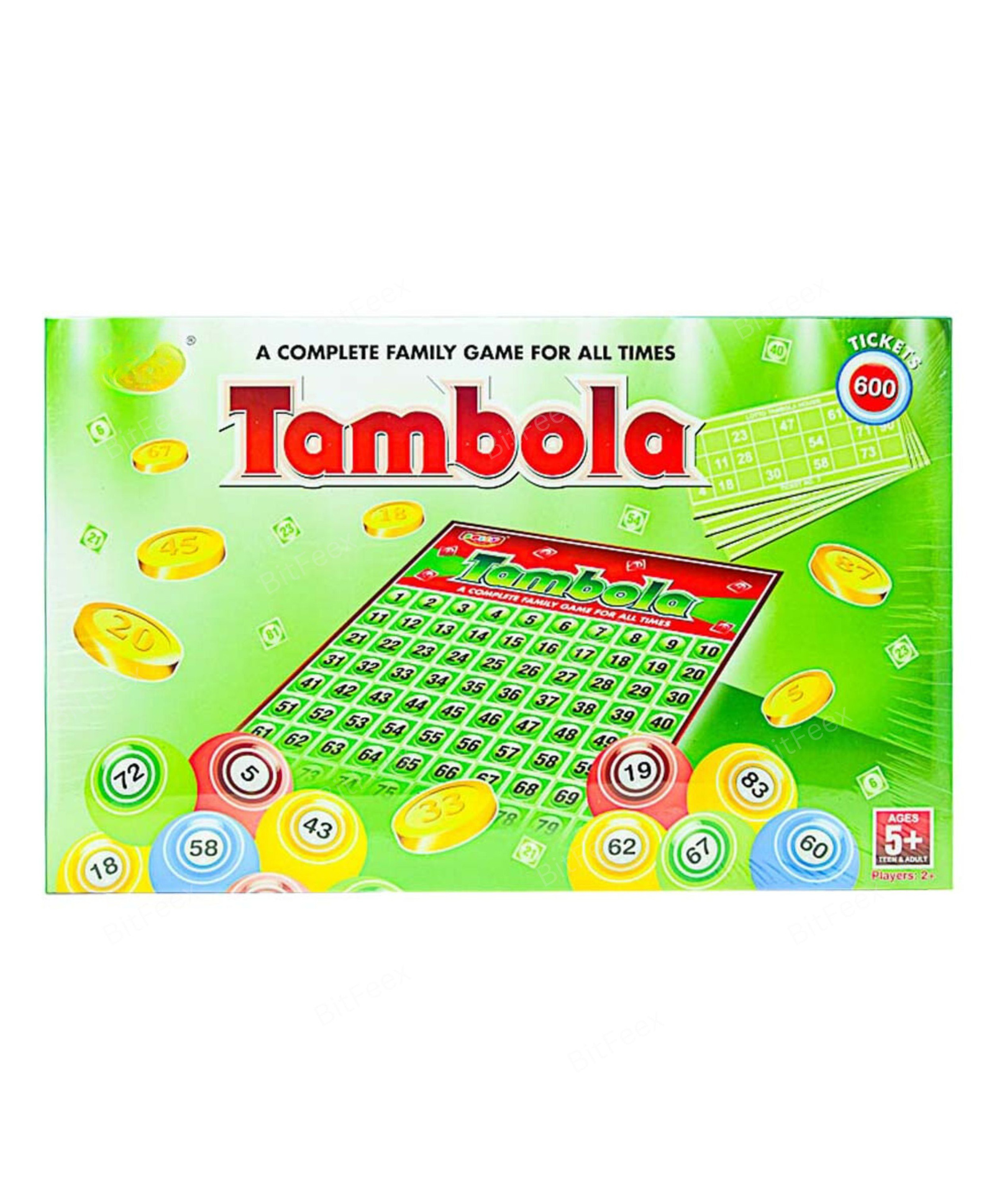 BitFeex Tambola Game Set, 600 Tickets, Indoor Game for Kids and Adults- Multicolor-picture-20