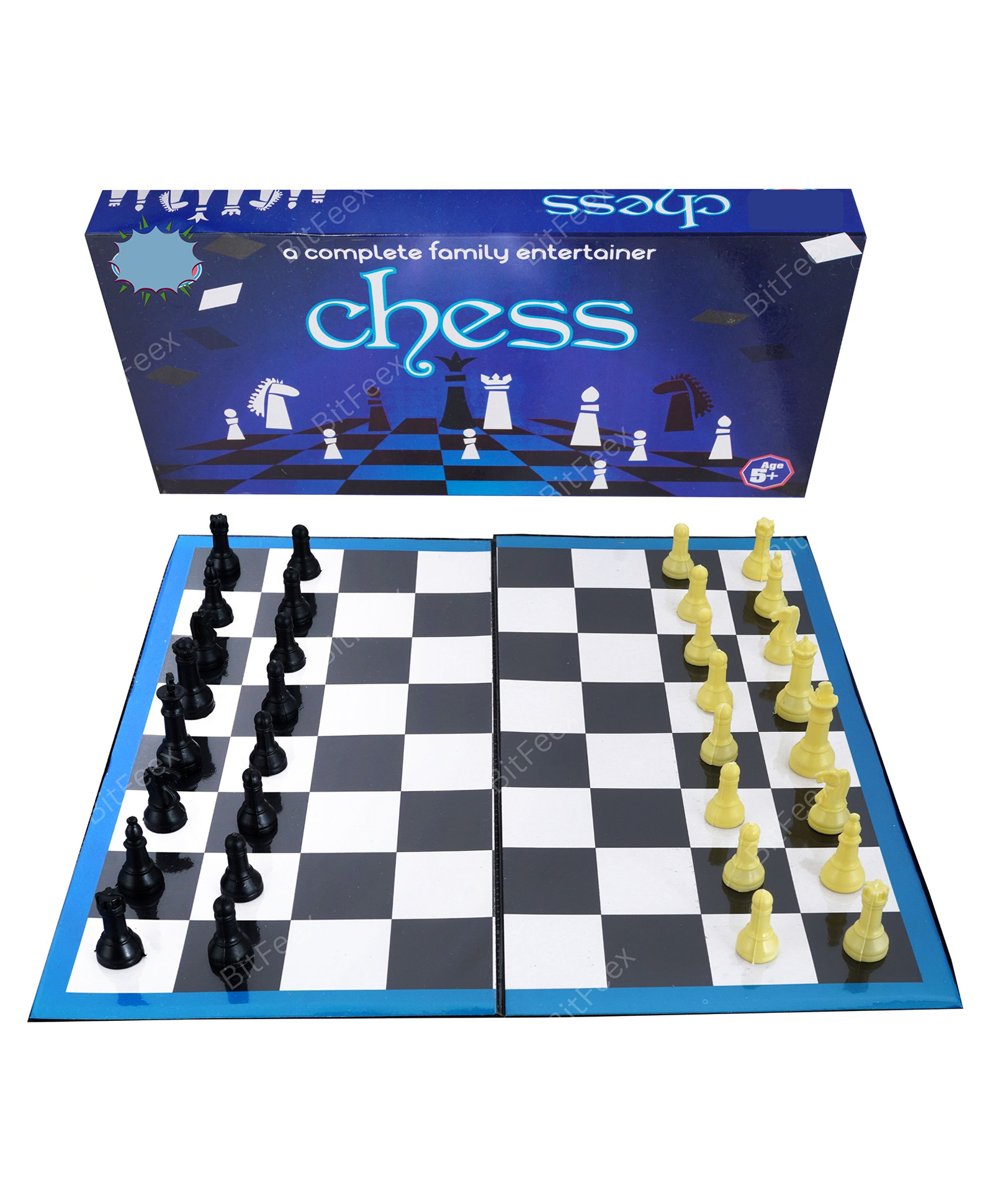 BitFeex Foldable Chess Board Game Set for Kids - Multicolor-picture-32