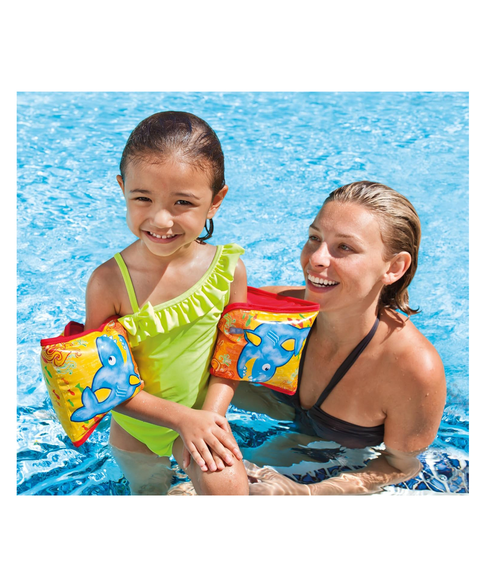 Sanjary Inflatable Swimming Pool Arm Band for  kids -Color & Design May Vary-image-2