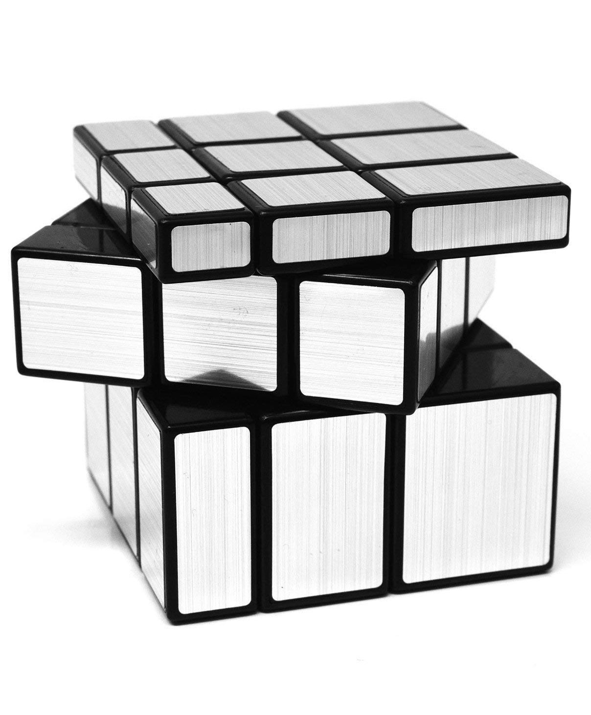 Bunie 3x3 Mirror Magic Speed Cube Puzzle  Silver-image-31