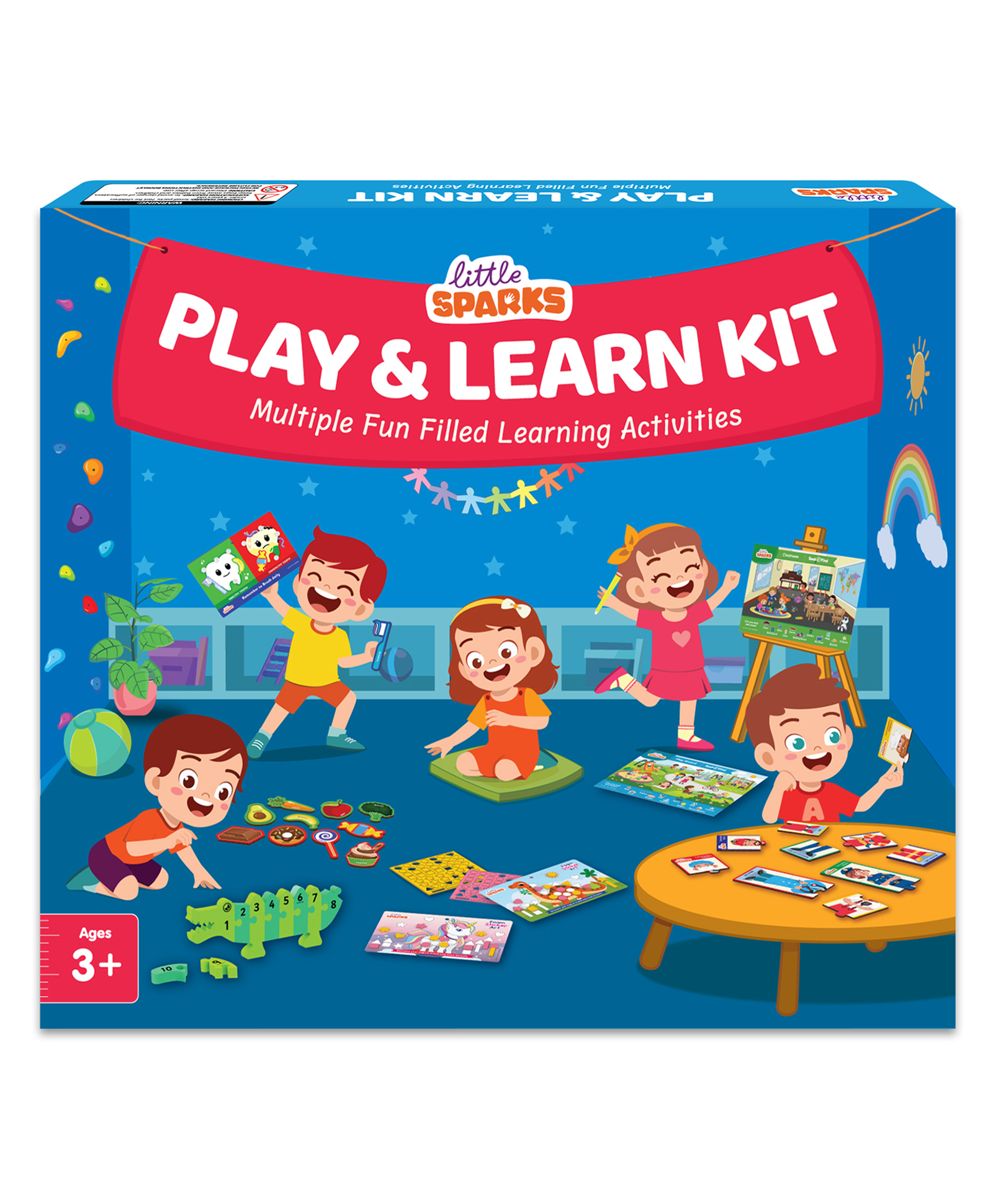 Smartivity Montessori Based Play & Learn Kit for 3,4,5 Years Old Boys & Girls-picture-12