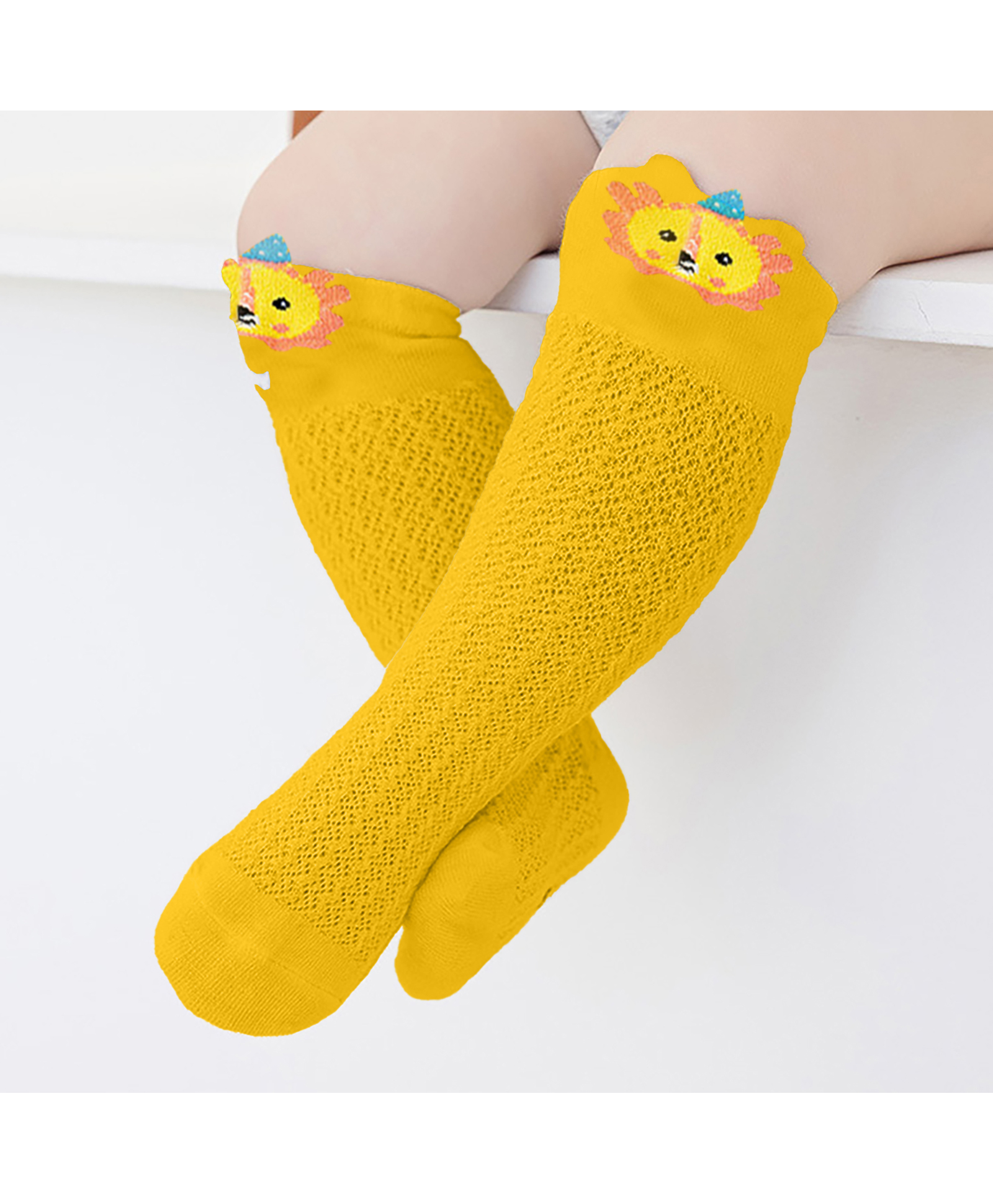 SYGA Cotton Knitted Socks -Turmeric-picture-31
