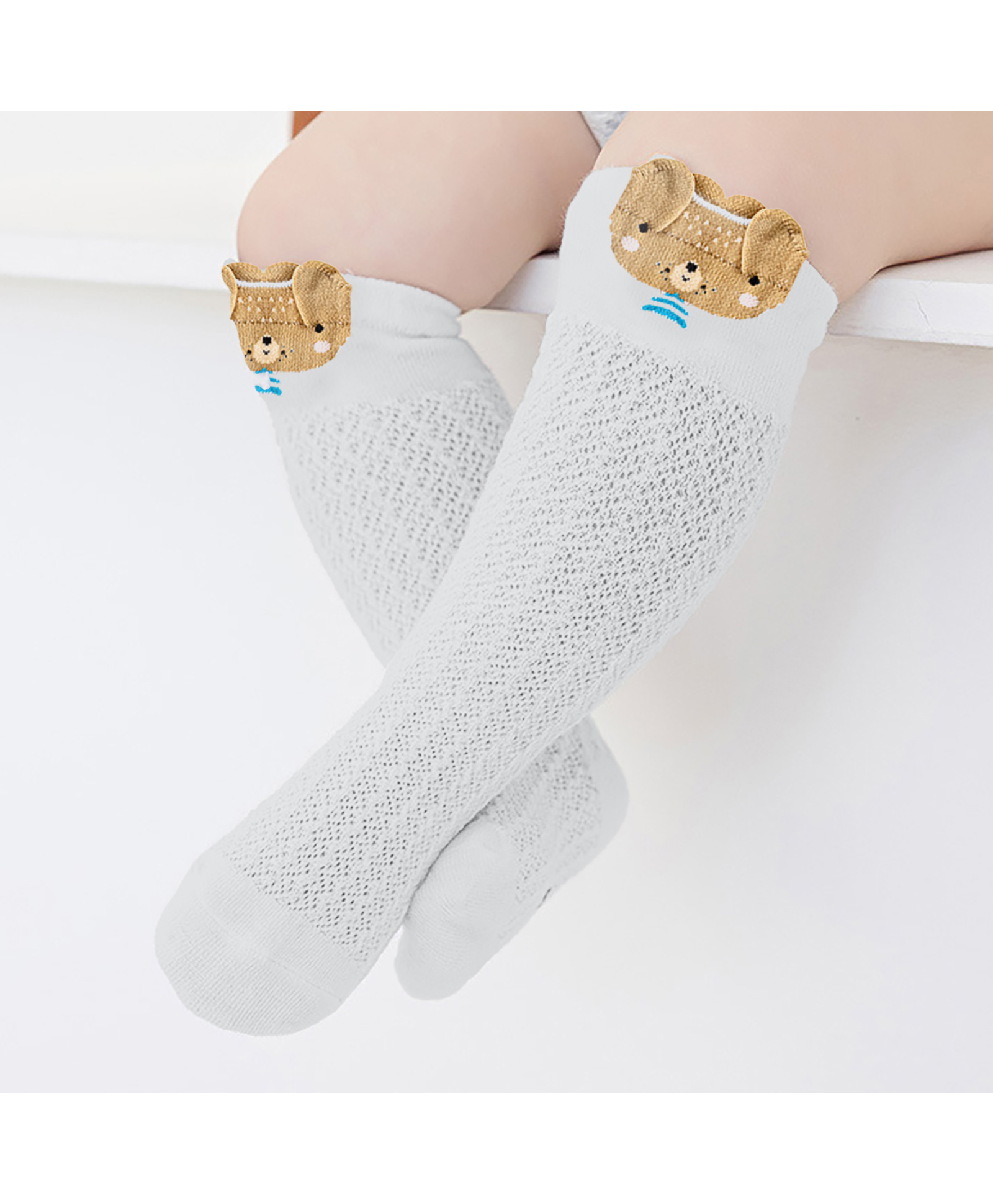 SYGA Cotton Knitted Socks - Grey-picture-38