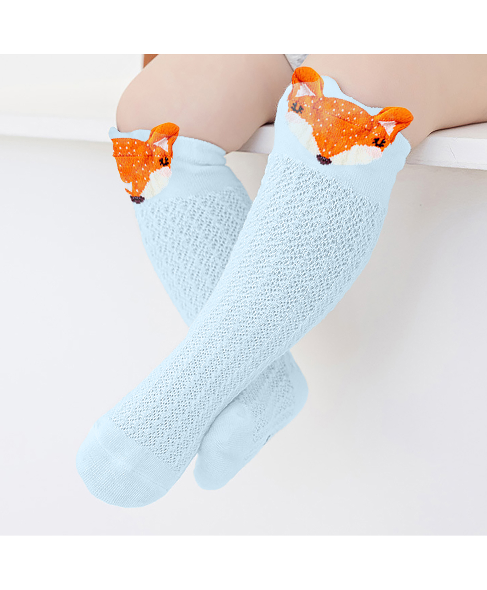 SYGA Cotton Knitted Socks - Blue-picture-17