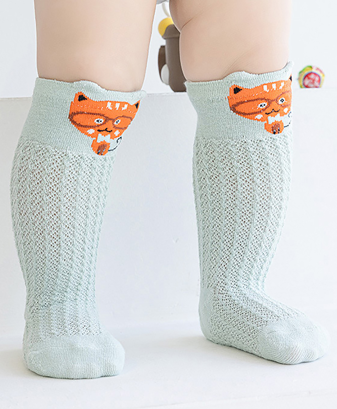 SYGA Cotton Knitted Socks -Green-picture-16