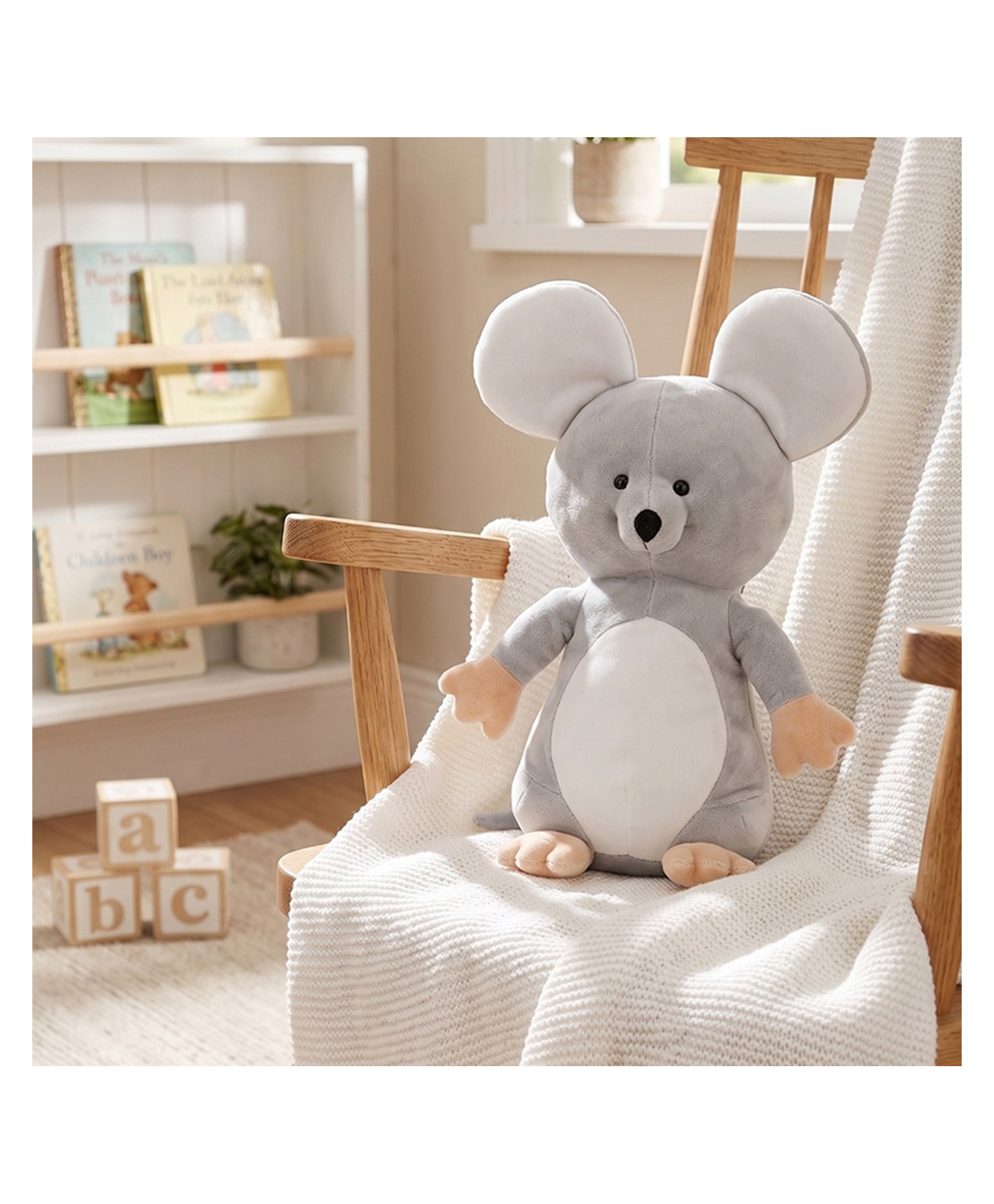 Goldenhub Toys Standing Mouse Grey Height - 30 cm-image-42