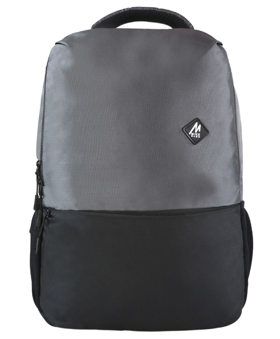 Mike Urbanite Laptop Backpack Grey & Black - Height 17 Inches-image-6