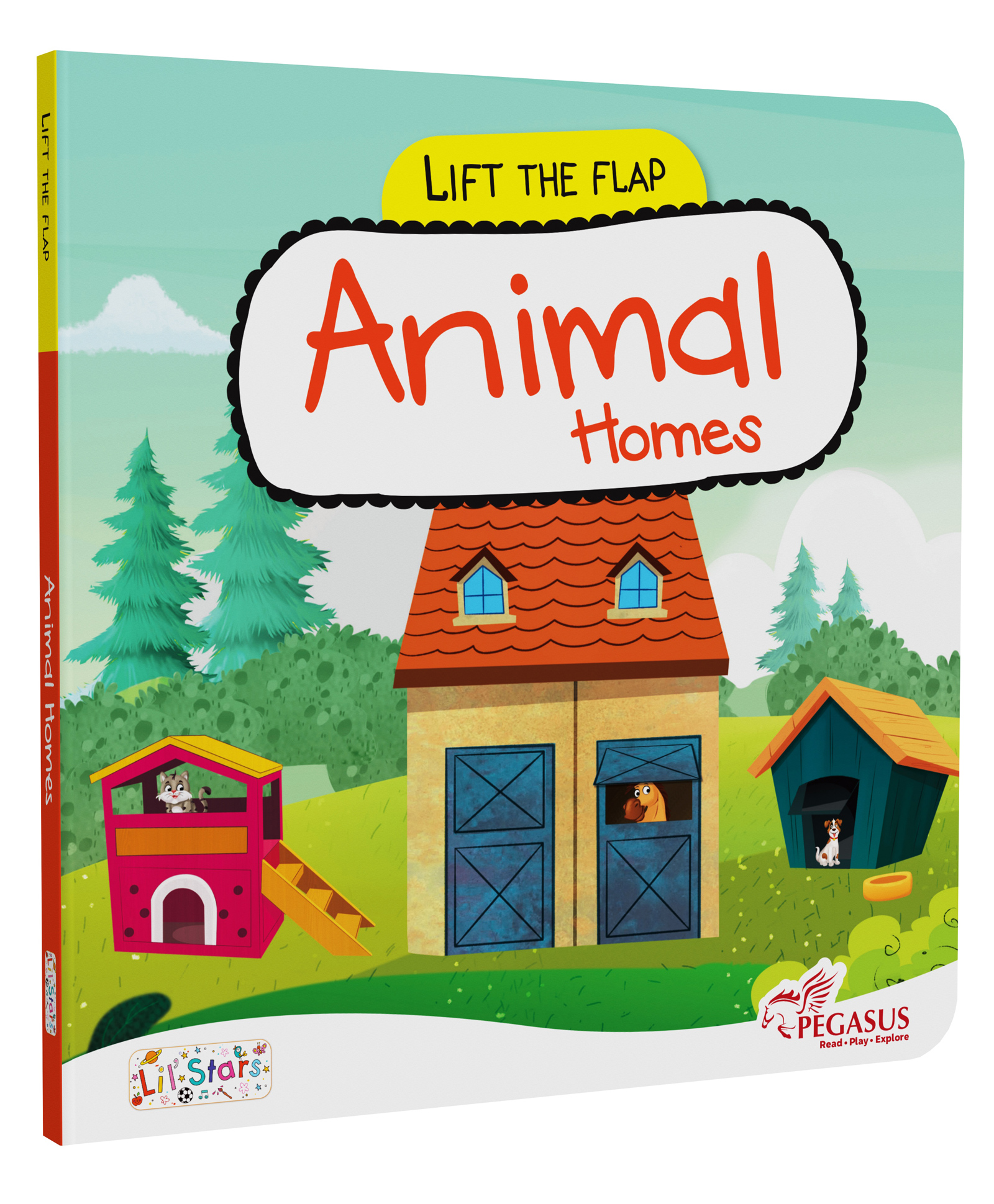 pegasus Lift The Flap Board Book - Animal Homes-picture-28
