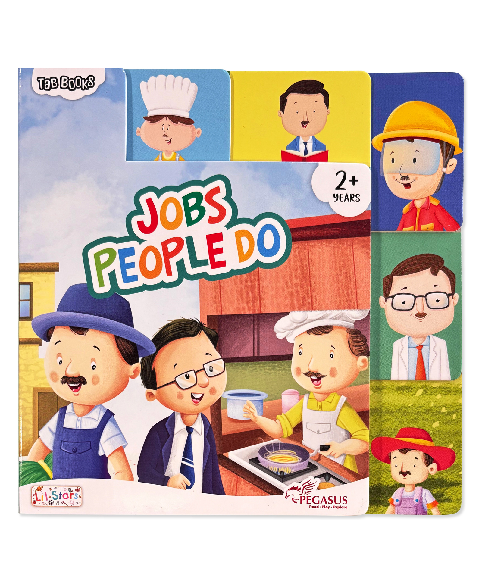 Tab Board Book Jobs People Do : Early Learning Board Books With Tabs-image-44